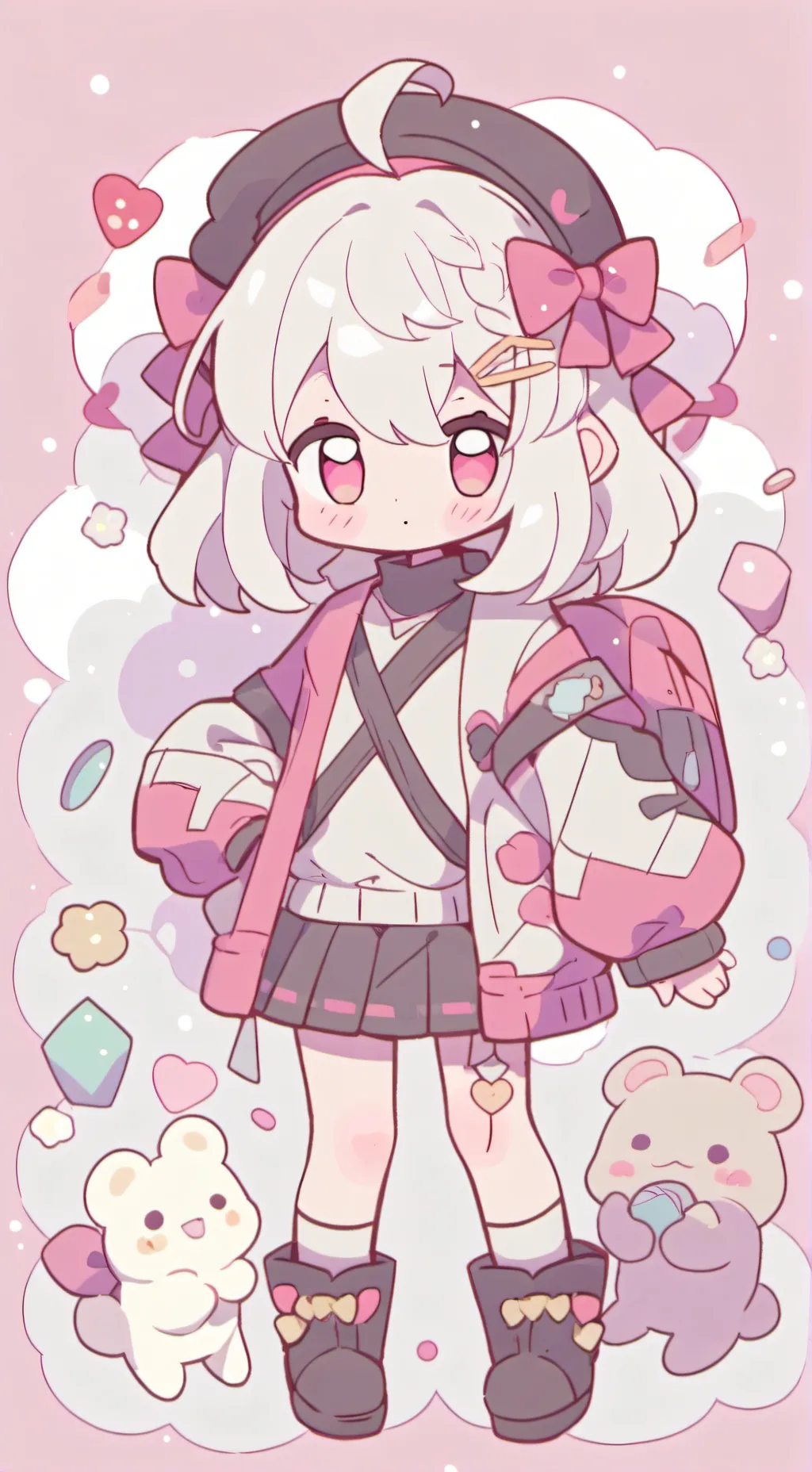 ai character: Chillz background
