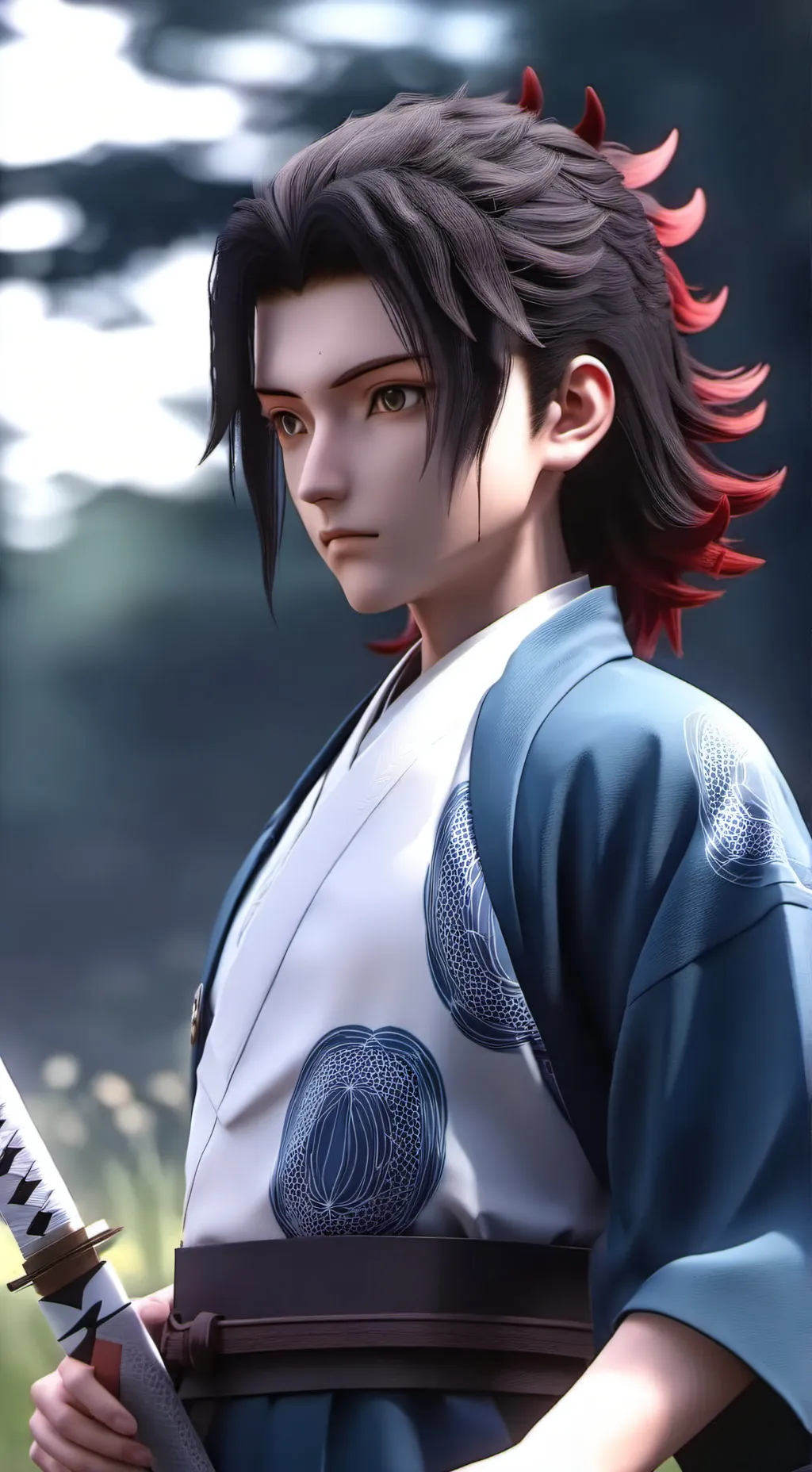 ai character: kanao x t/n background