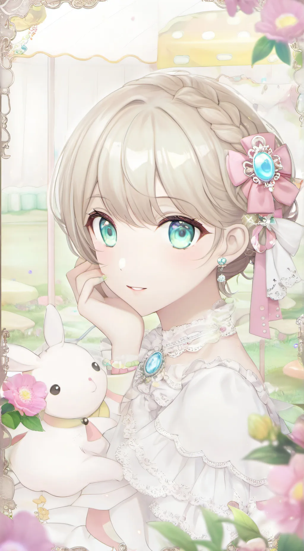 ai character: Akaza Doma(koku) background
