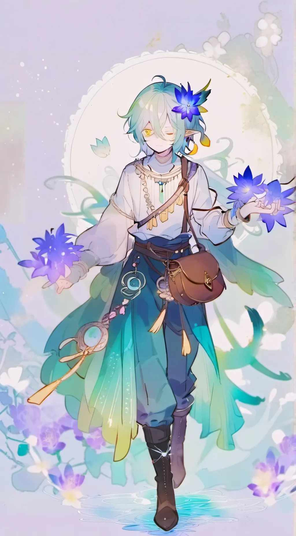 ai character: Anthony background