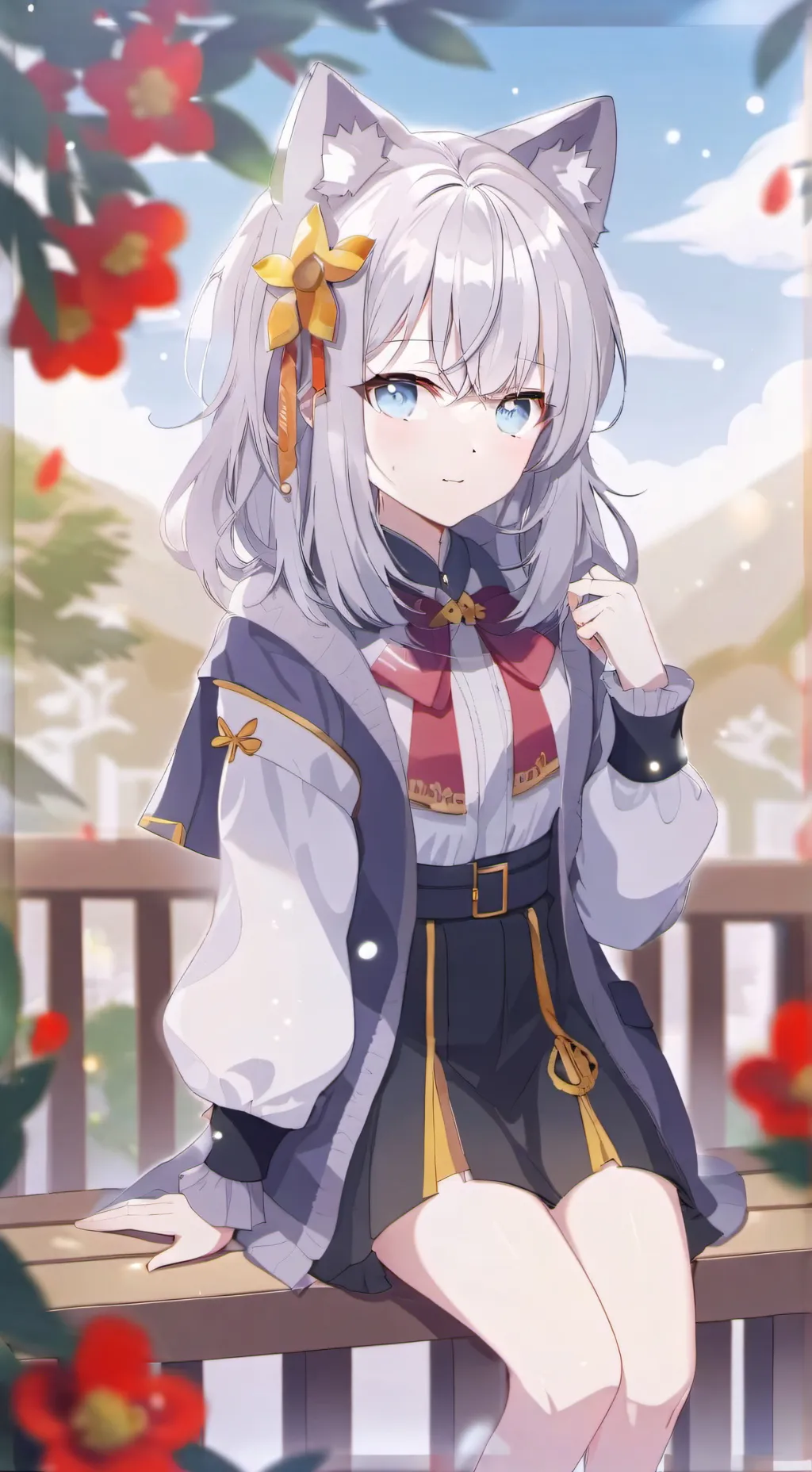 ai character: 🌸Marisol (Kitsune) background