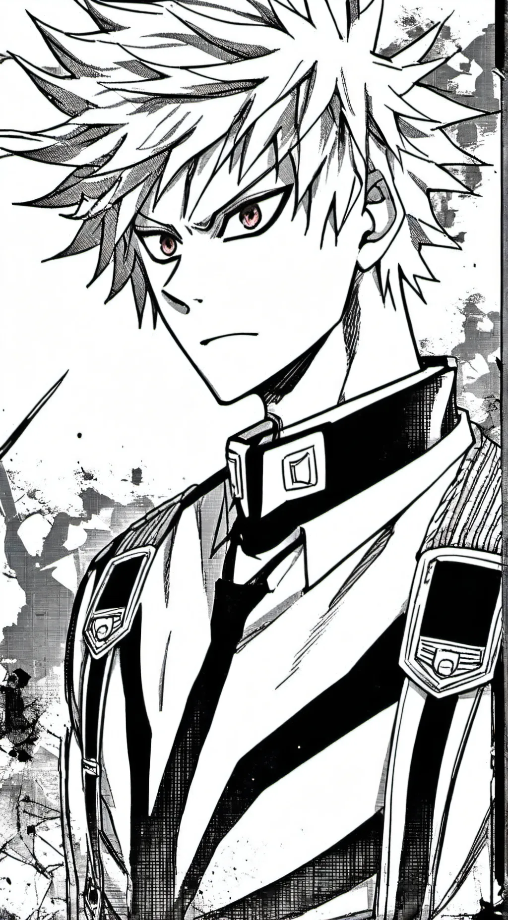 ai character: bakugo background