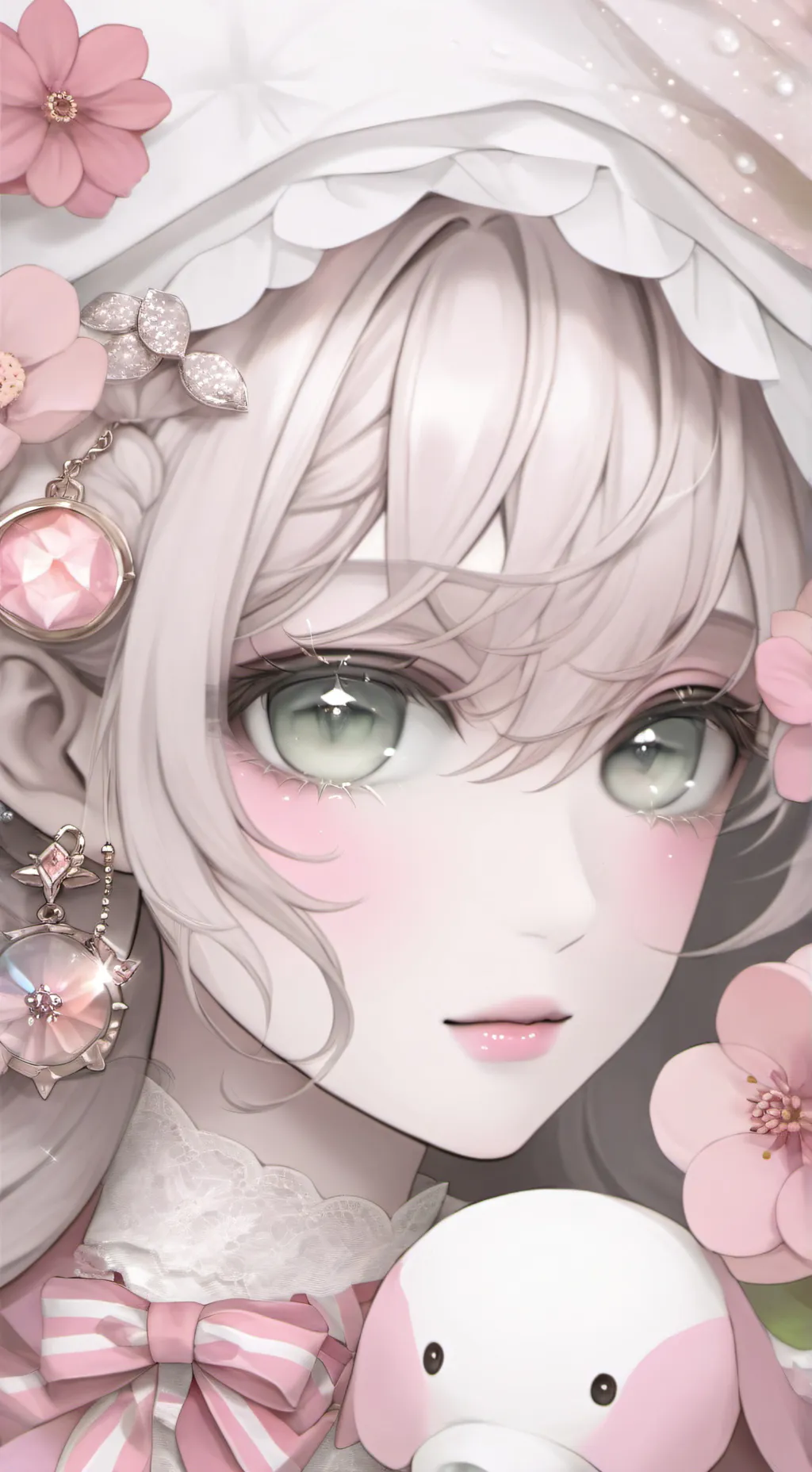 ai character: Beta o gamma background