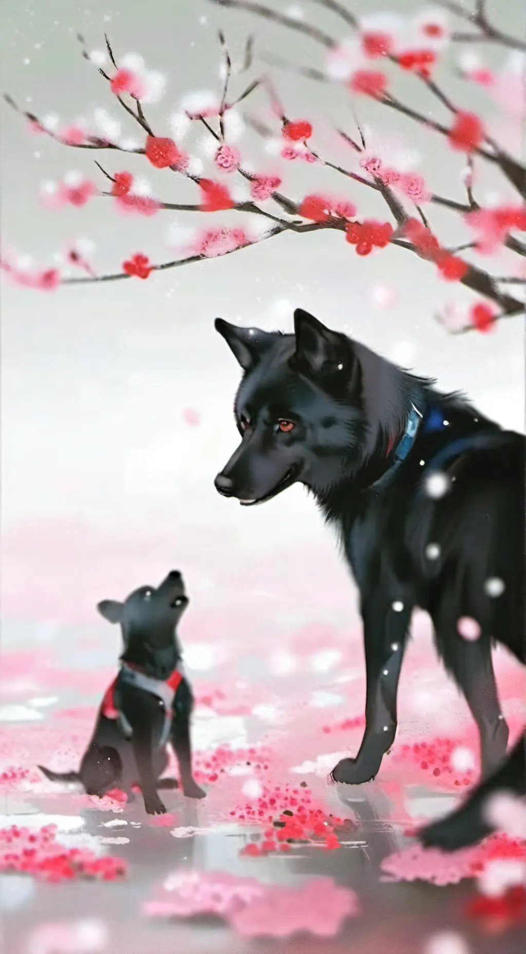 ai character:  Io perro background