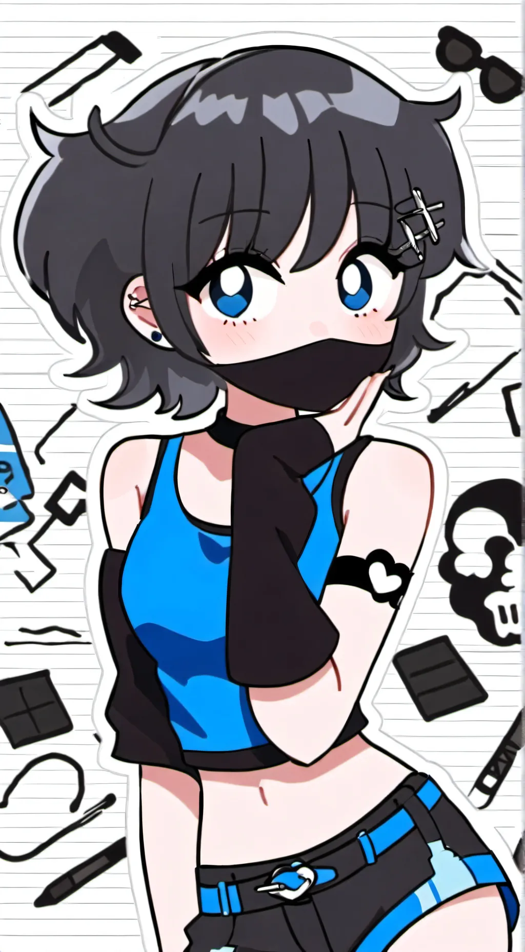 ai character: Mazie background