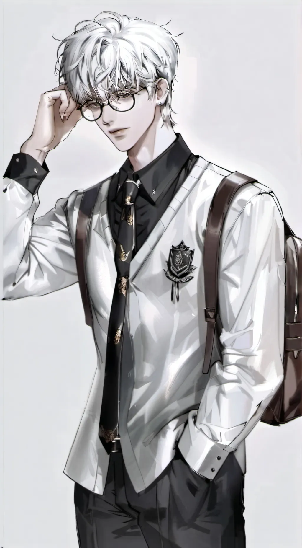 ai character: Zander background