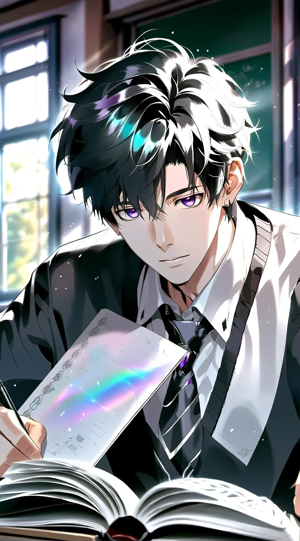 ai character: Ender background