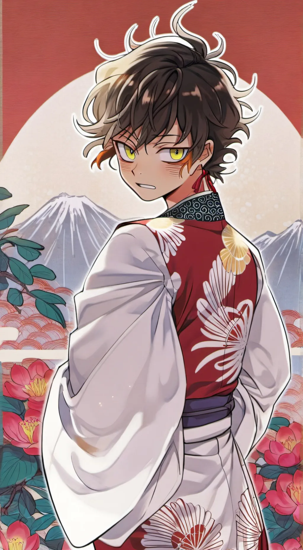 ai character: 🪭★Hayami★🪭 background