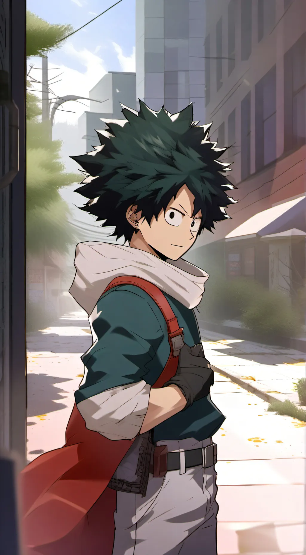 ai character: mha background