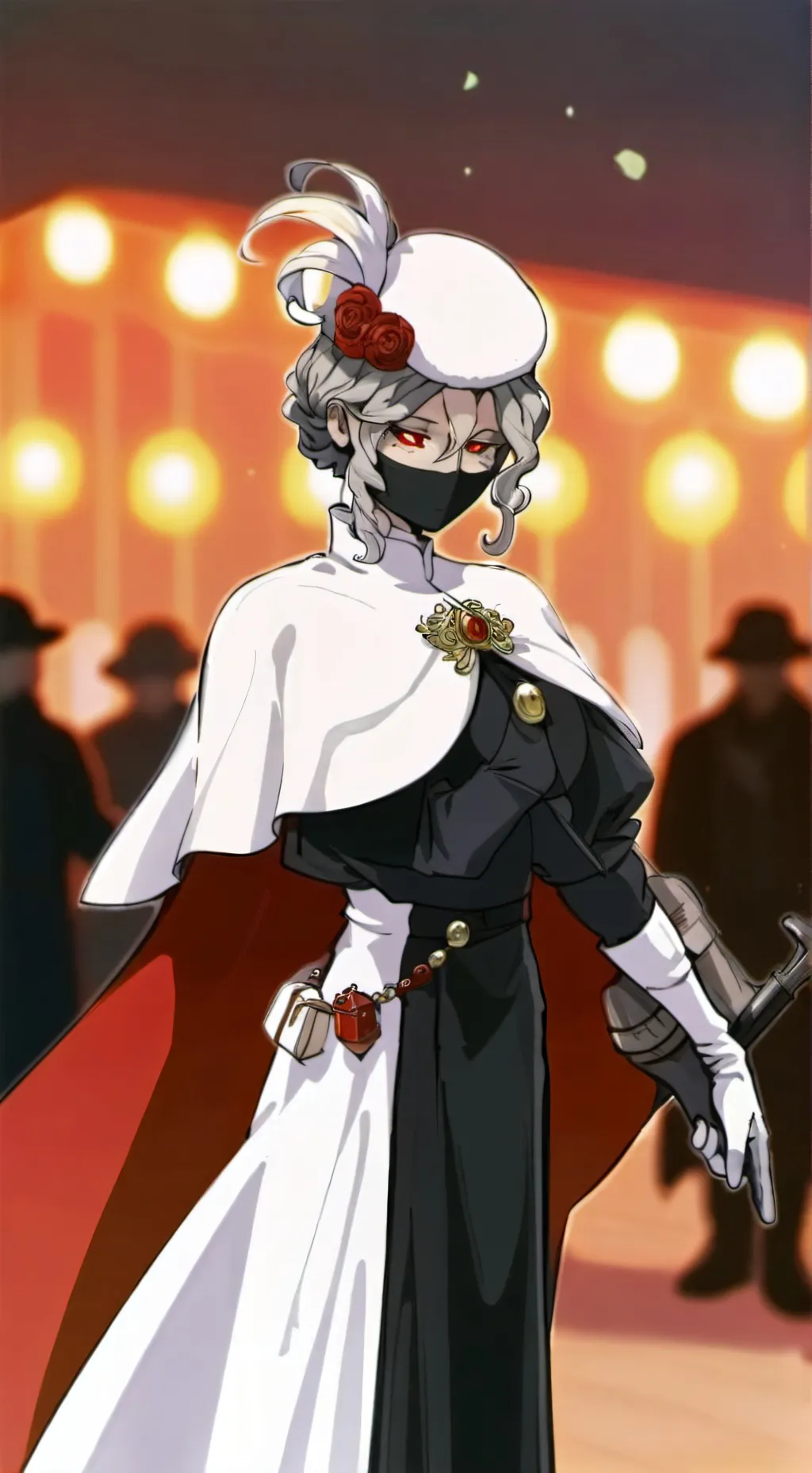 ai character: Black Dahlia (SG) background