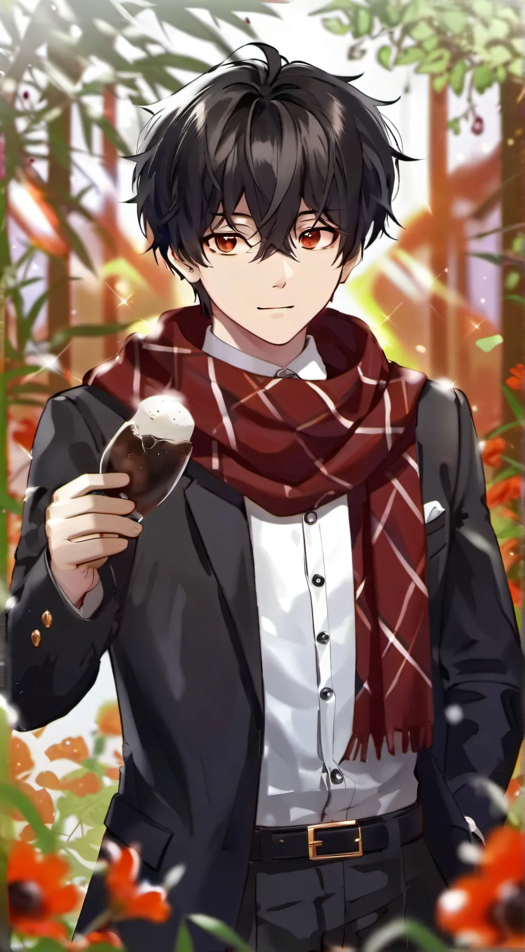 ai character: deku background