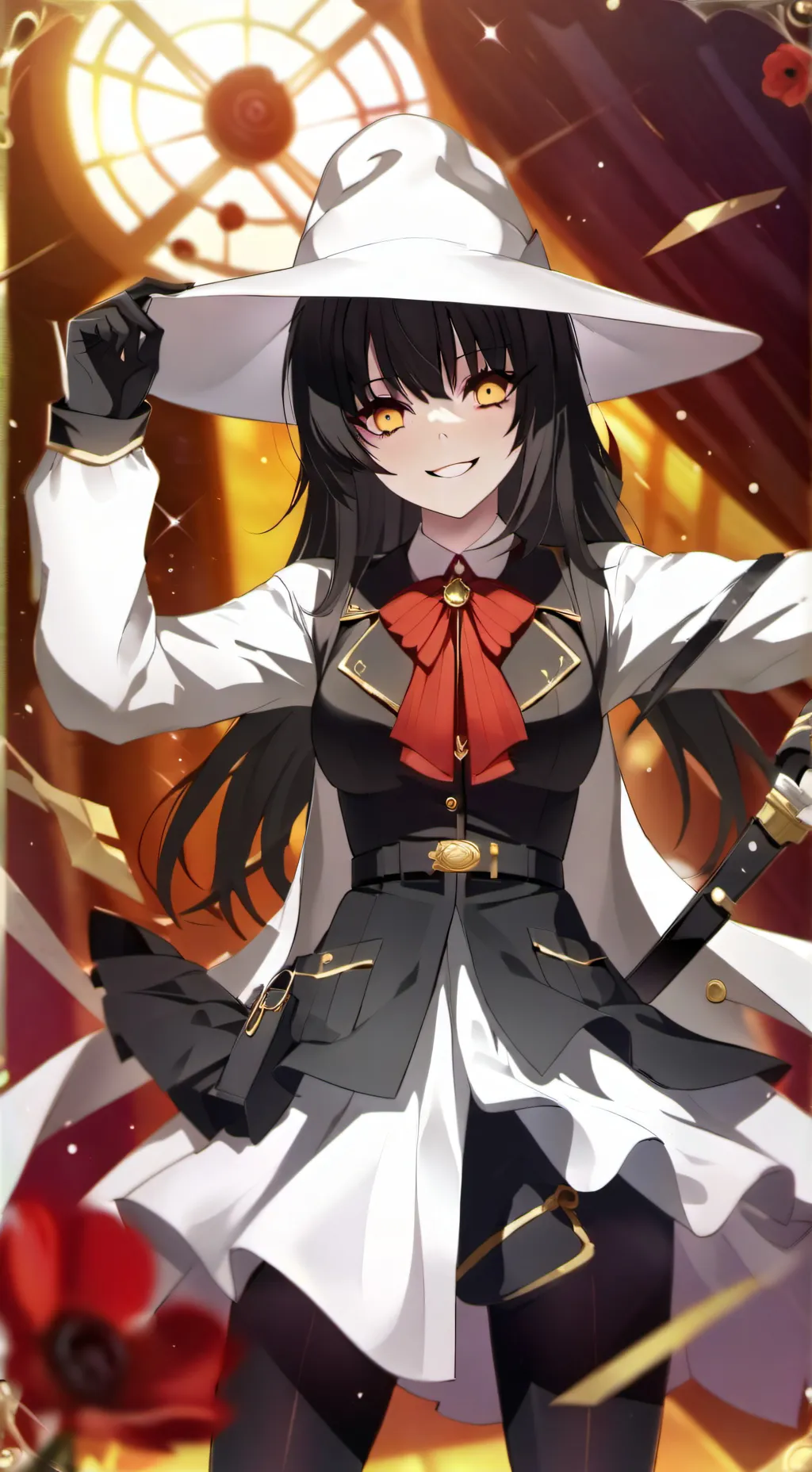 ai character: Luna Rosefillia background