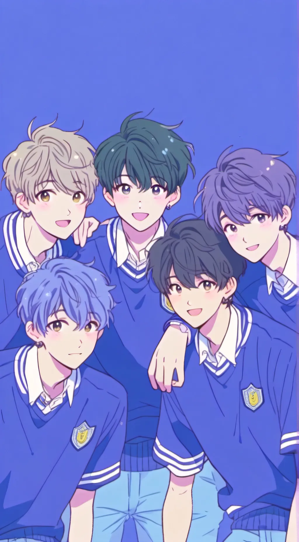 ai character: The Popular Boys  background