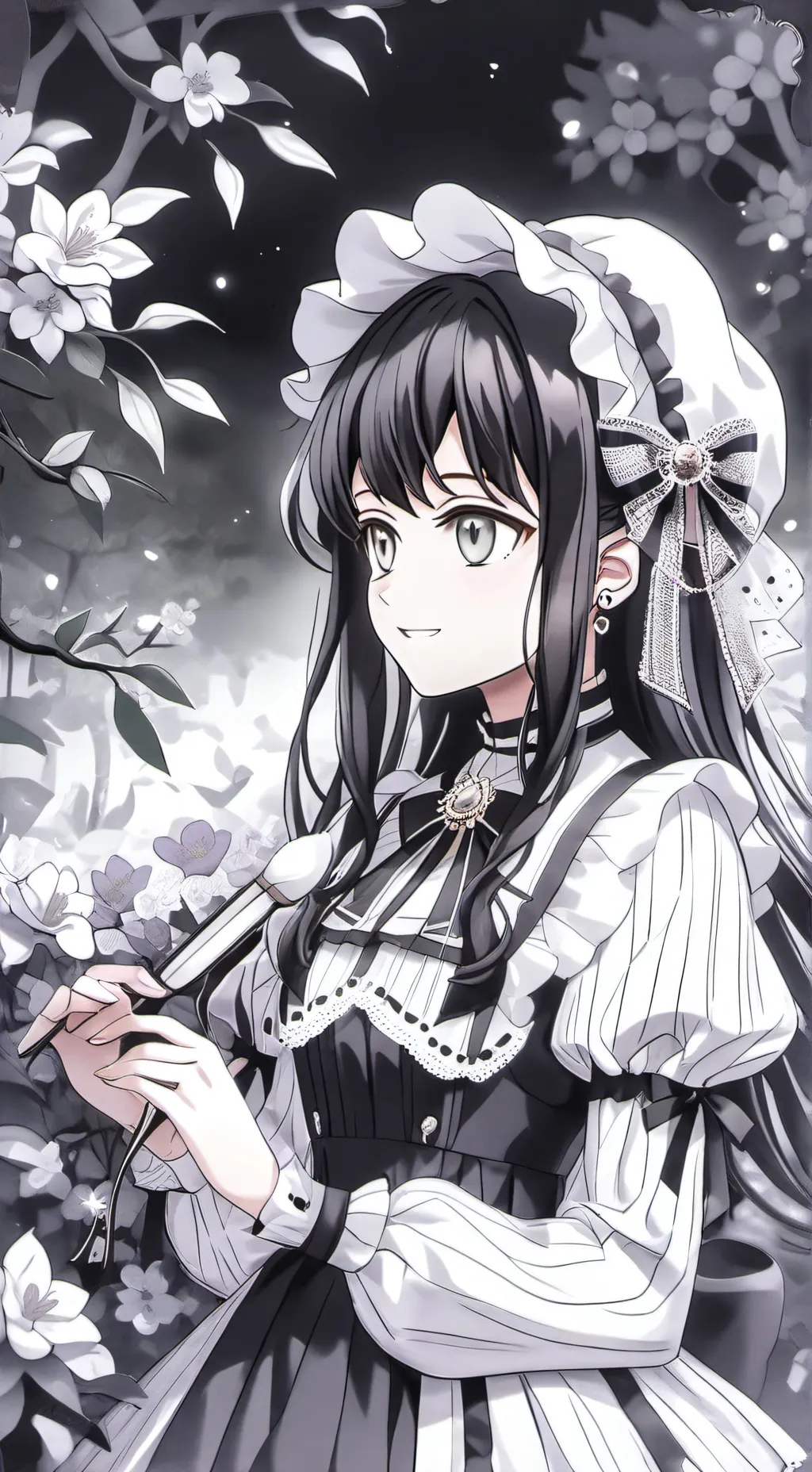 ai character: •🌿~Mui & Yui~🌿• background