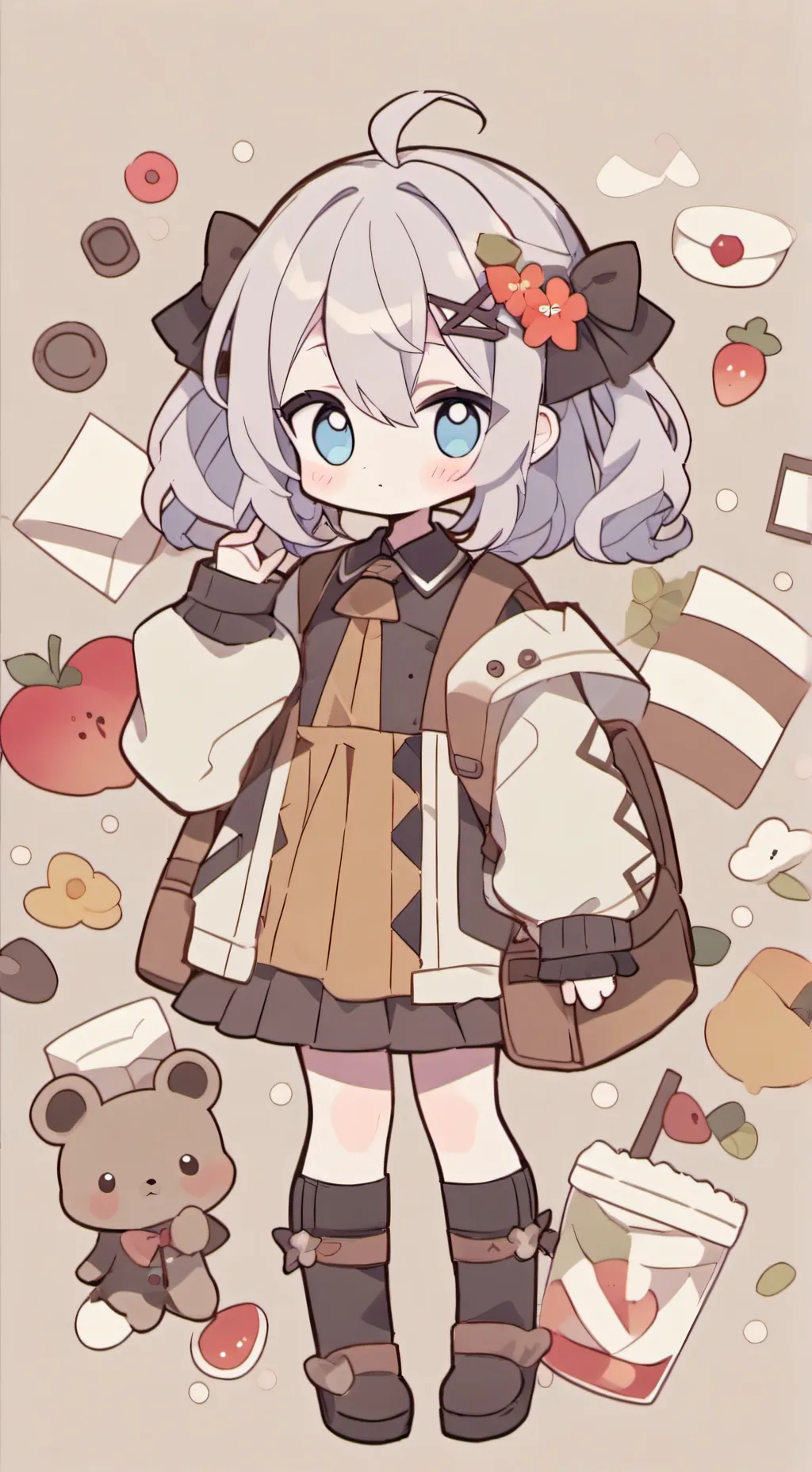 ai character: Himari background
