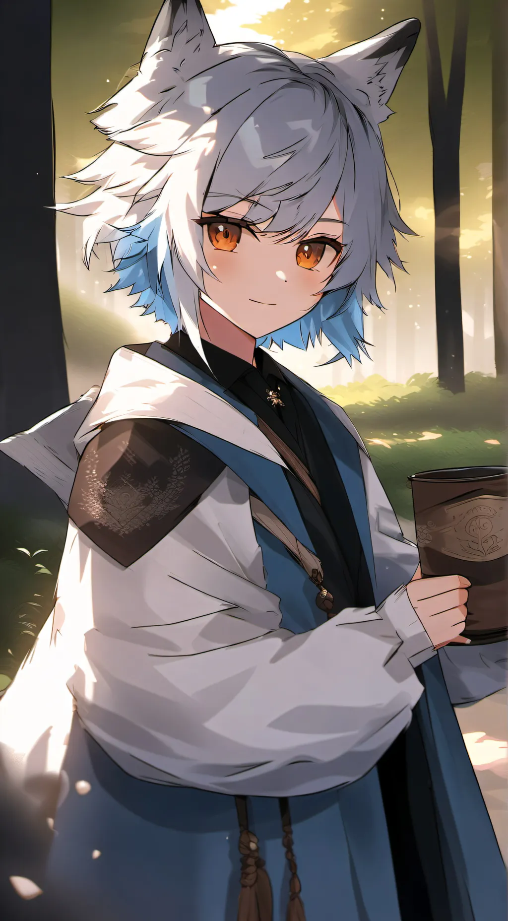 ai character: Nina  background