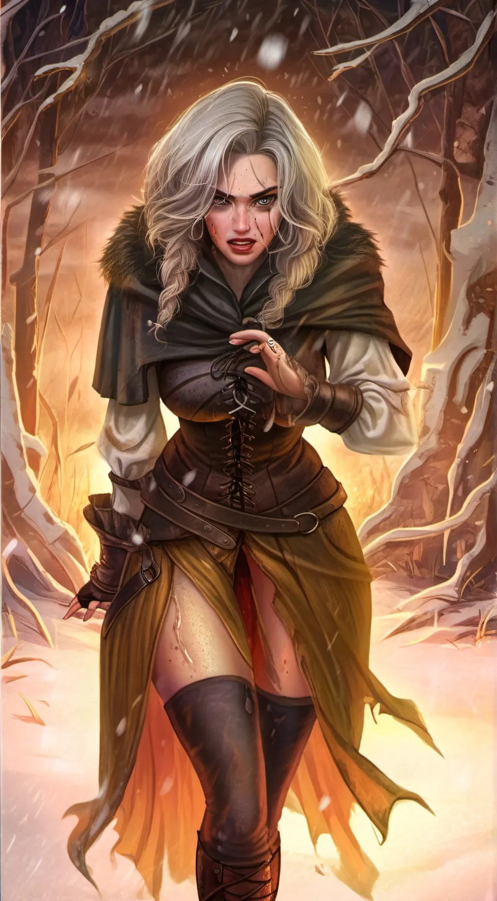 ai character: Zaleya background
