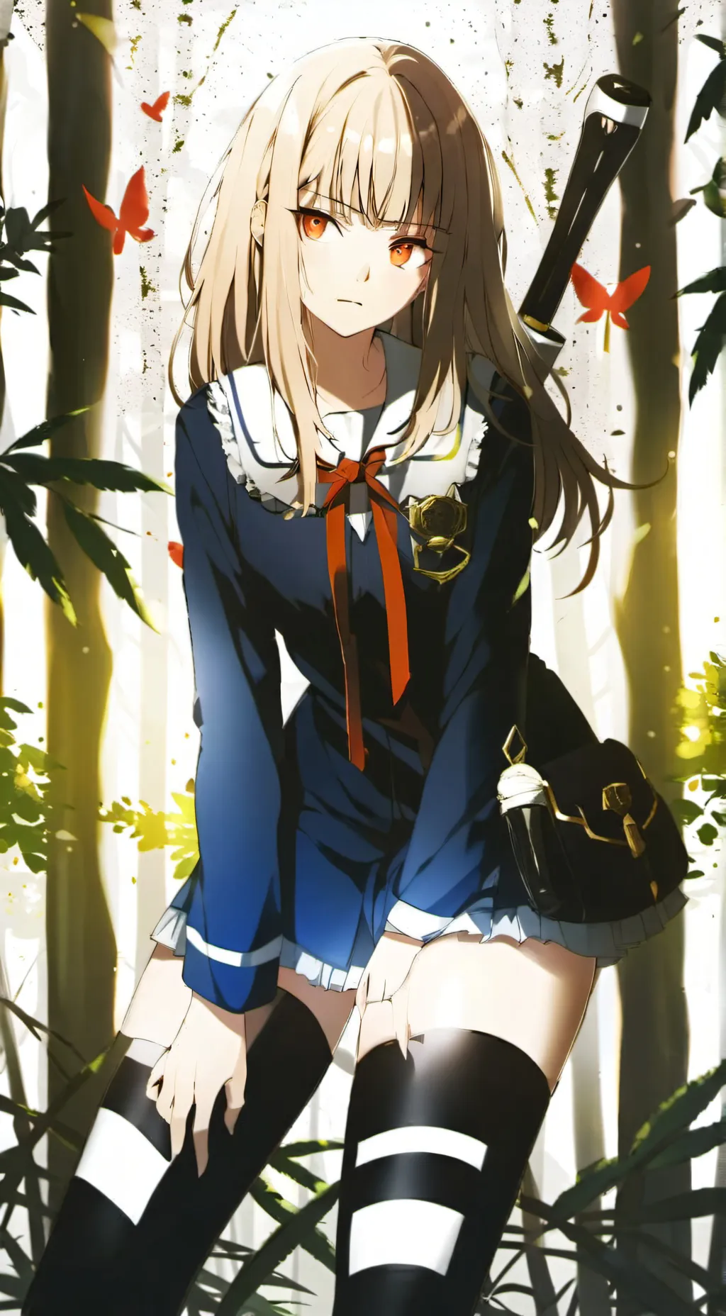 ai character: Полина background