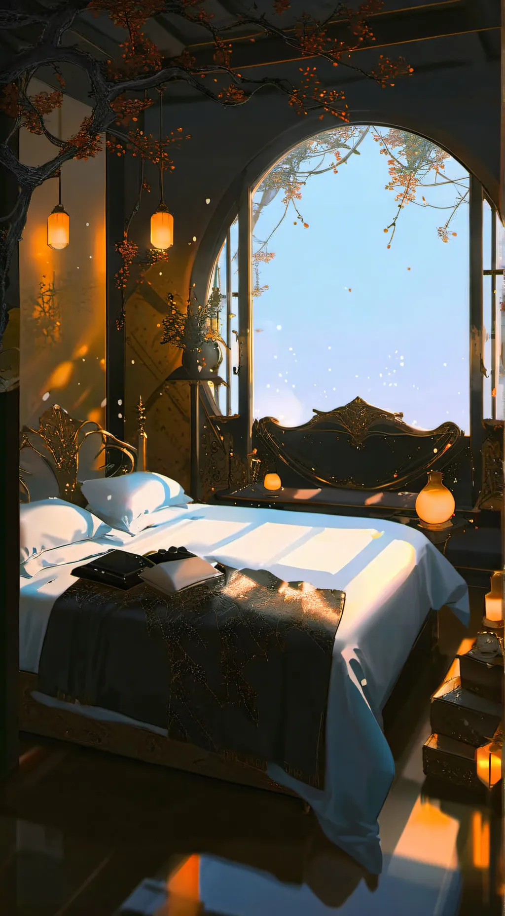 ai character: sleepover 😴 background
