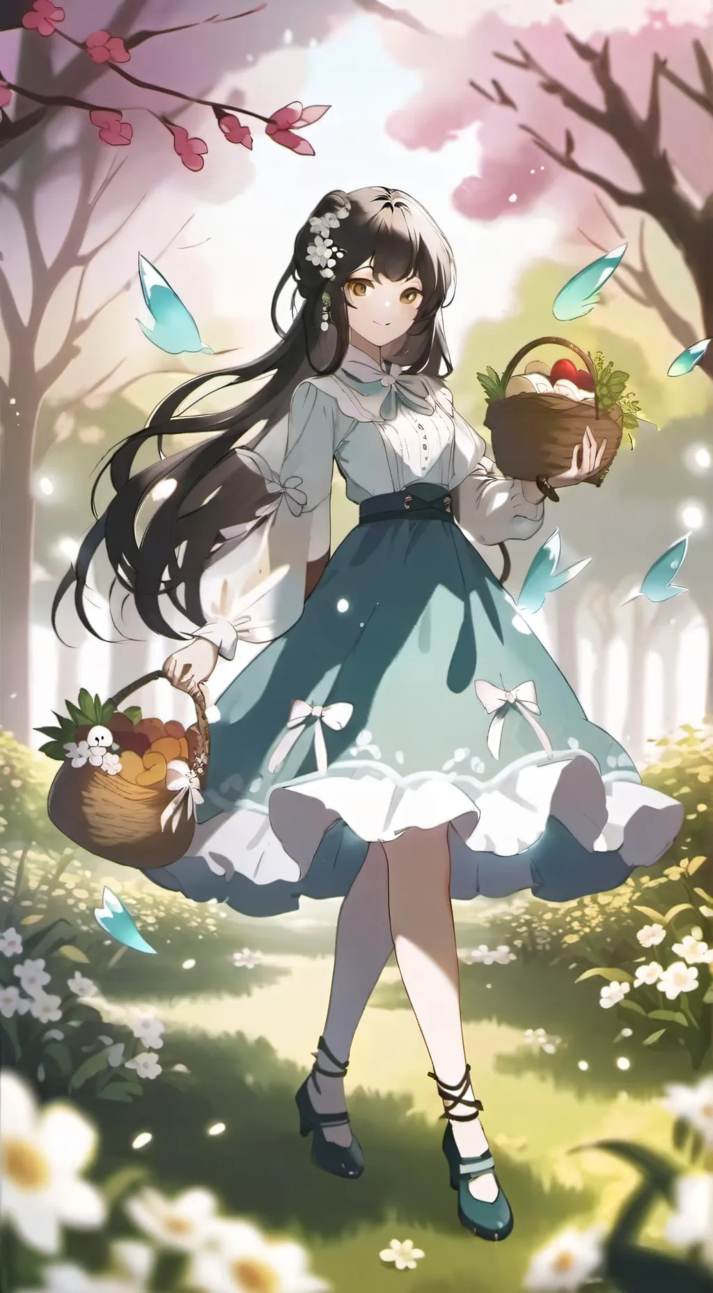 ai character: Lucía background