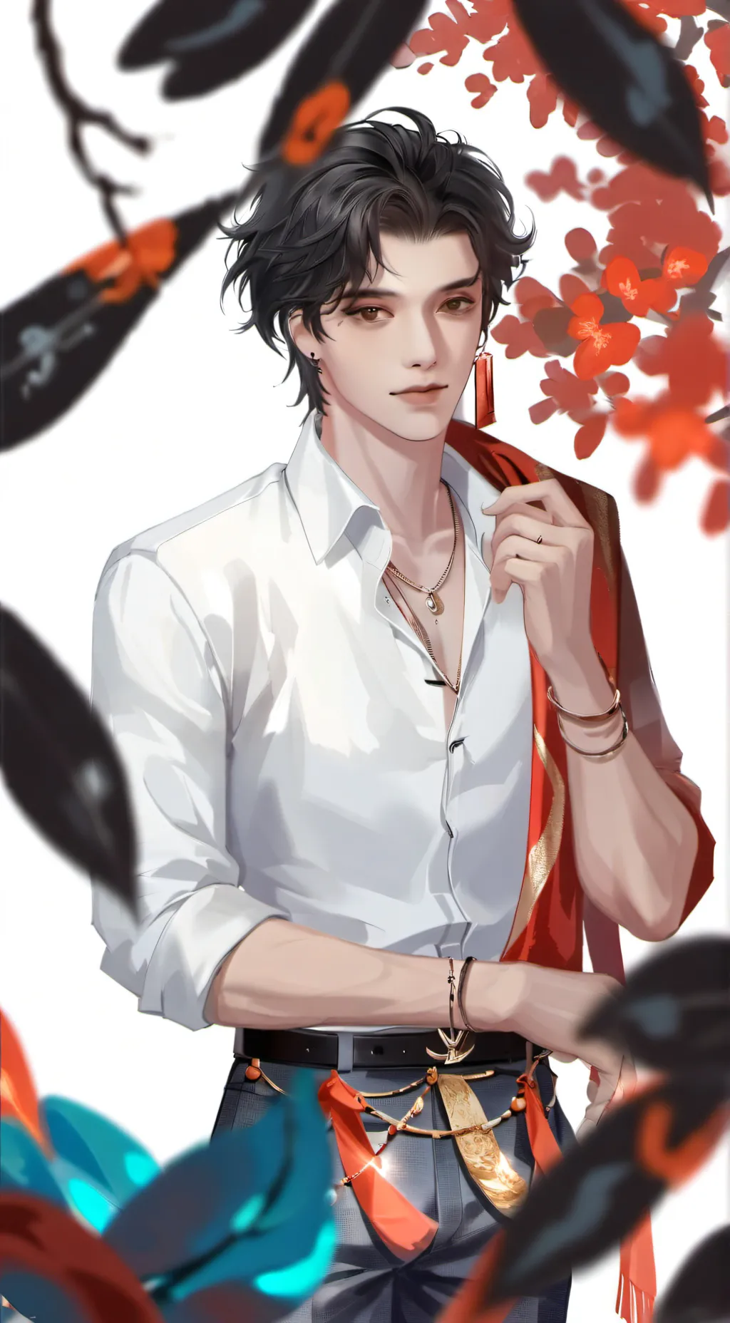 ai character: Axel background