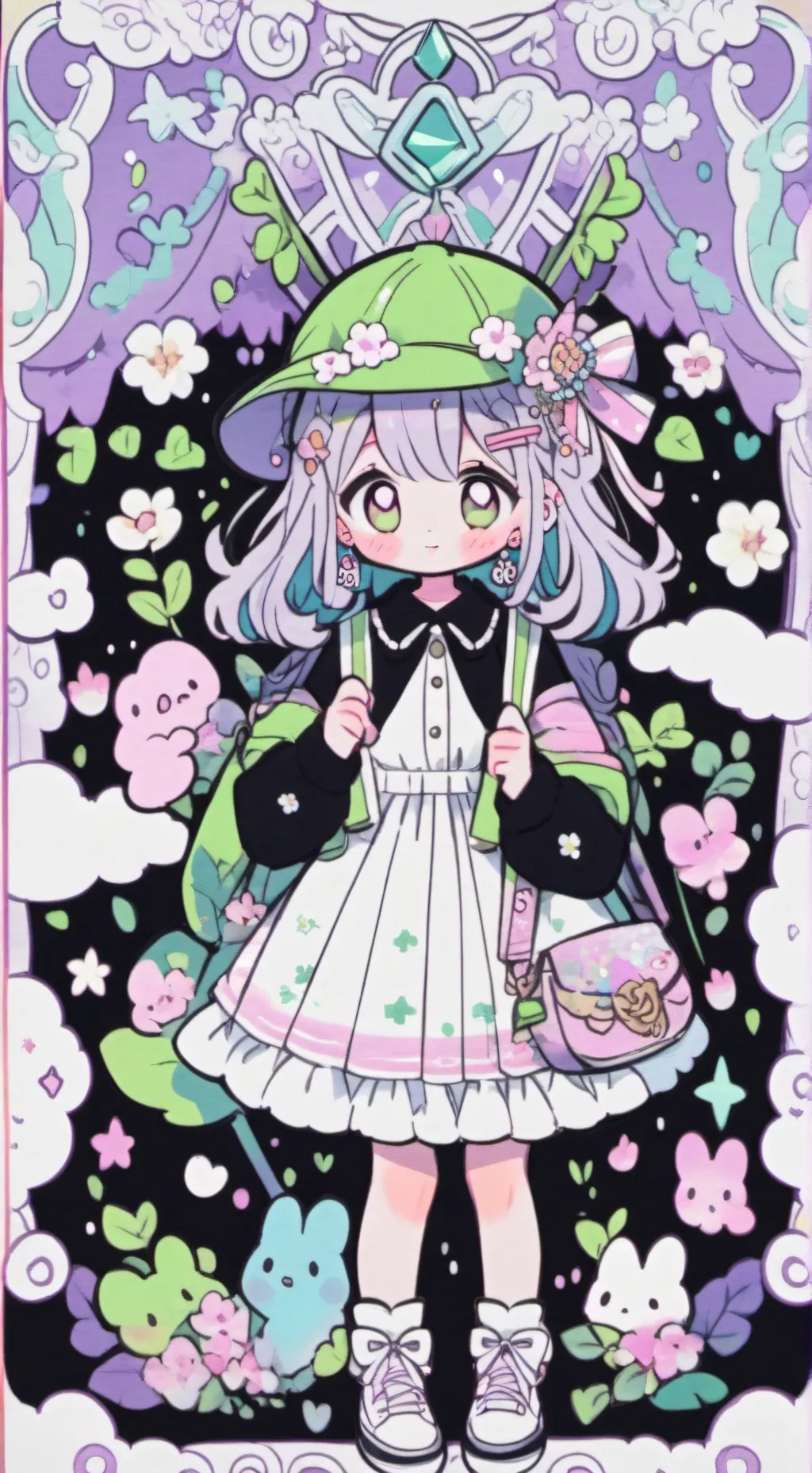 ai character: 🪐♪Layla♪🪐 background