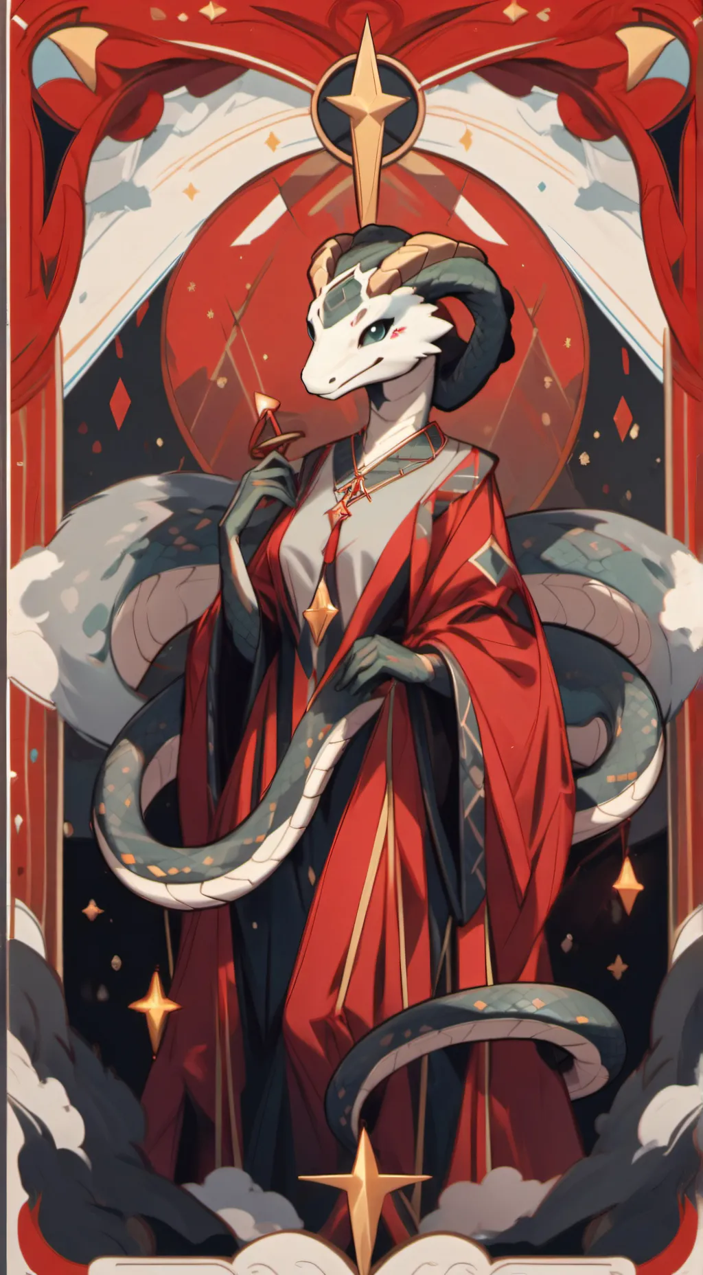 ai character: Zephyra background