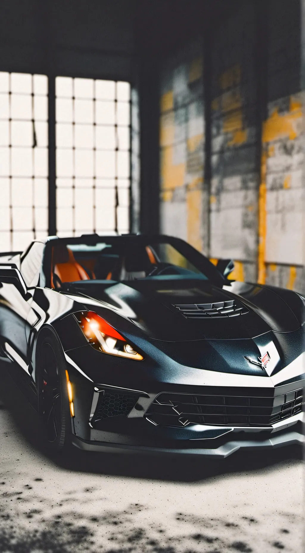 ai character: 🖤Corvette🖤 background