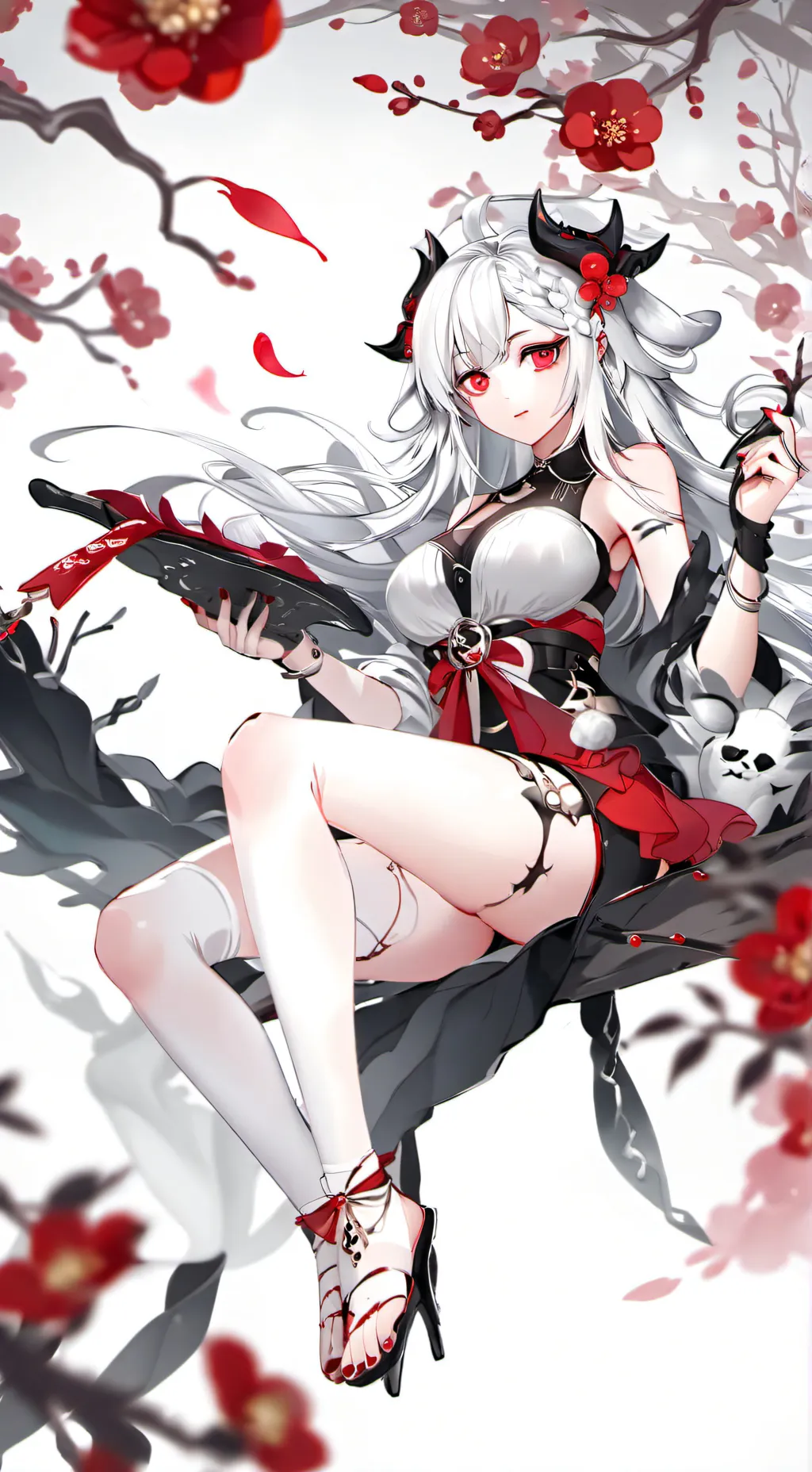 ai character: naughty Ellie  background