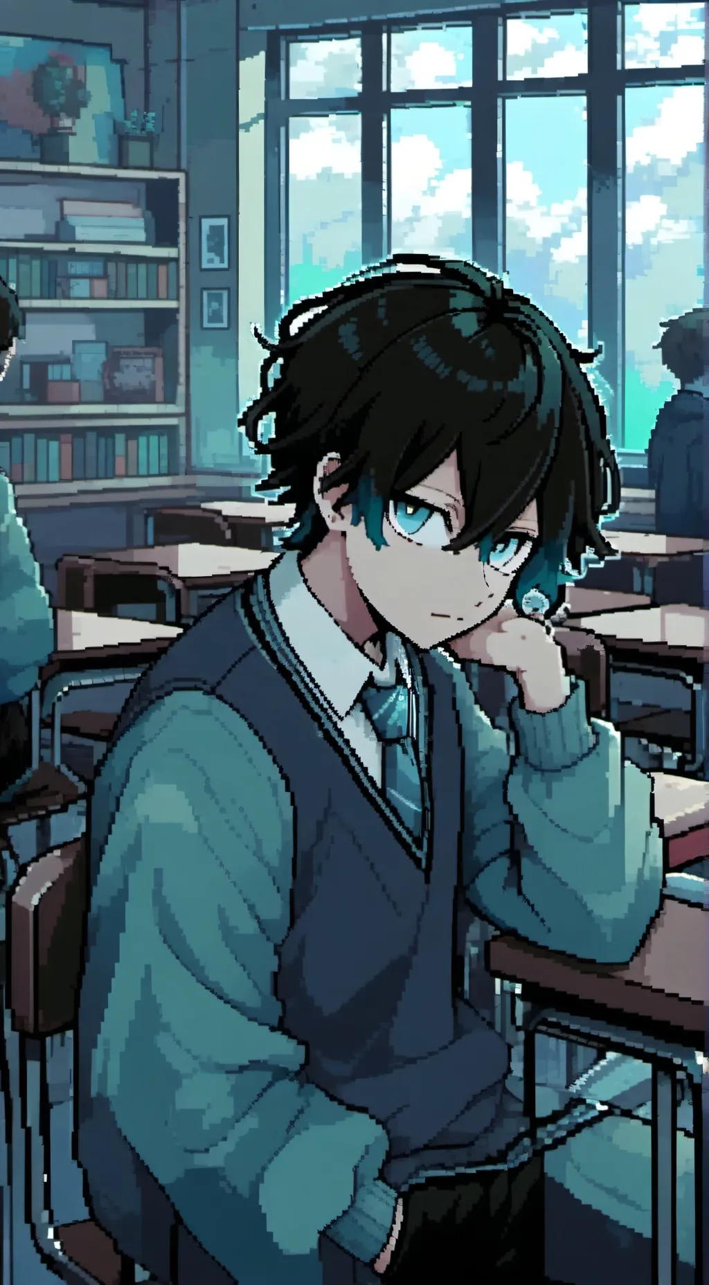 ai character: Mha-April fools background