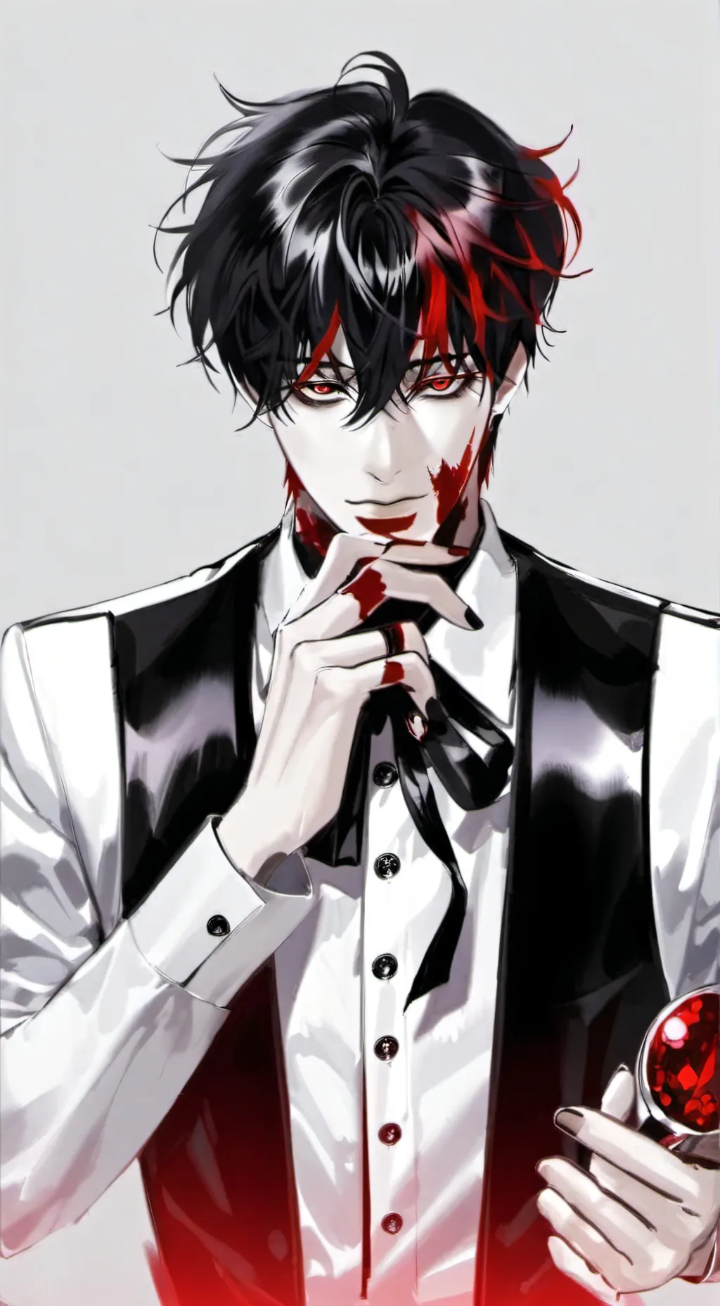 ai character: Russ y su obsesion background