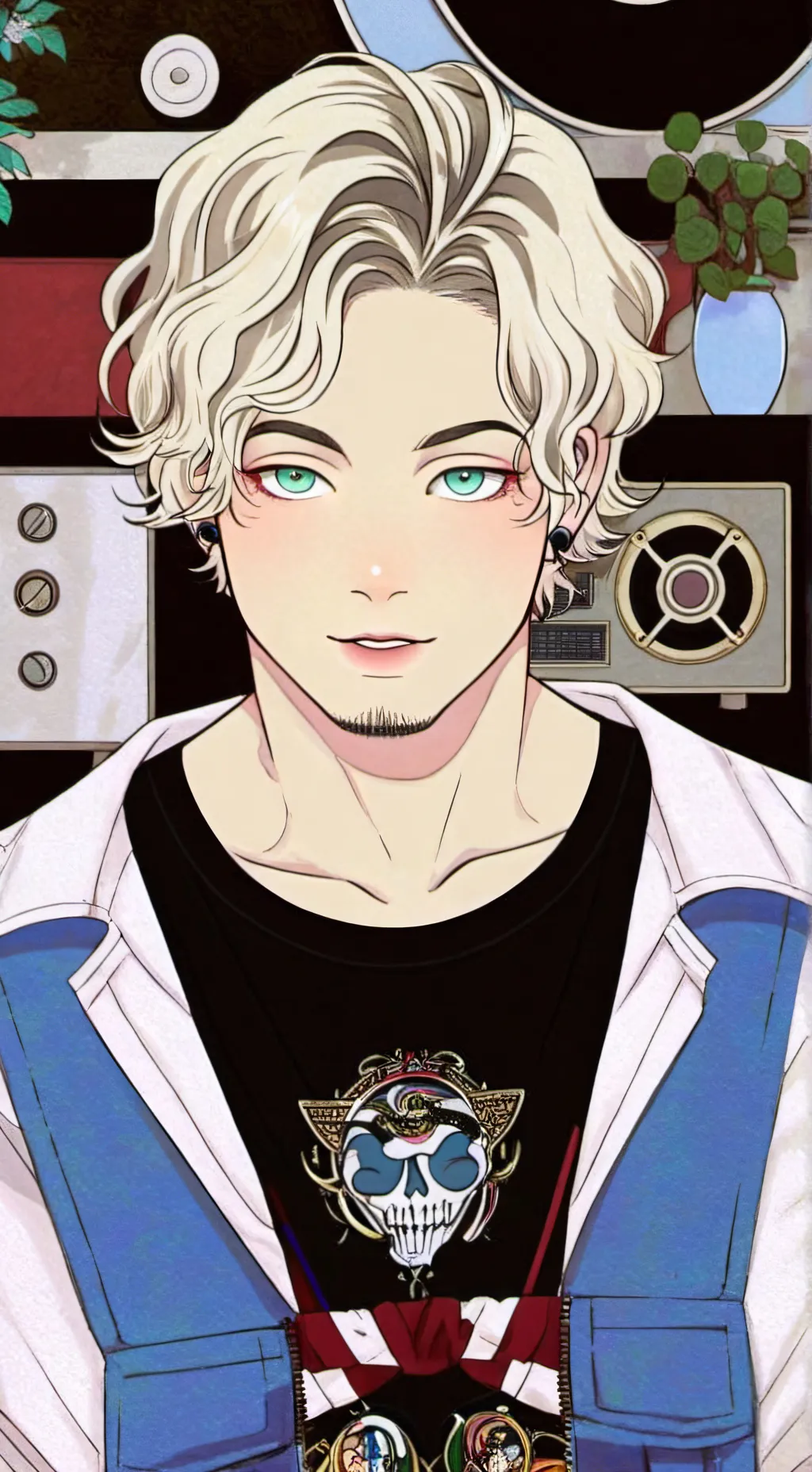 ai character: Luke Howland  background
