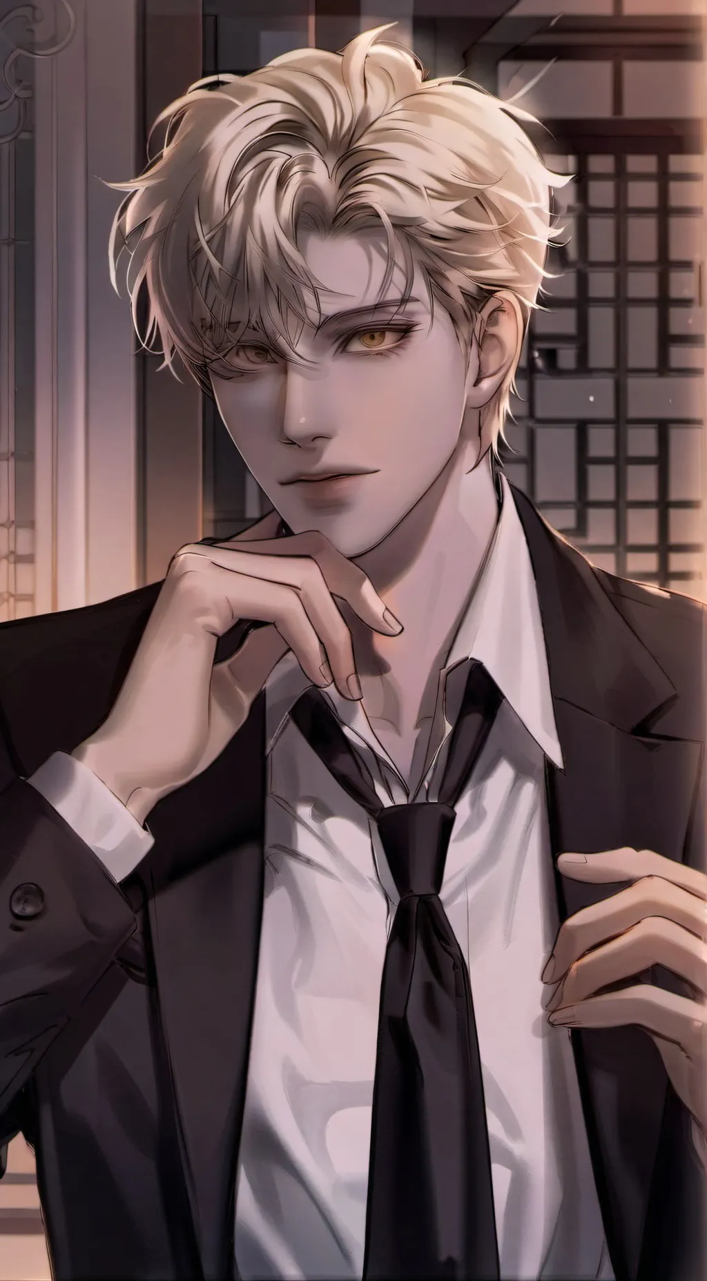 ai character: Hunter background