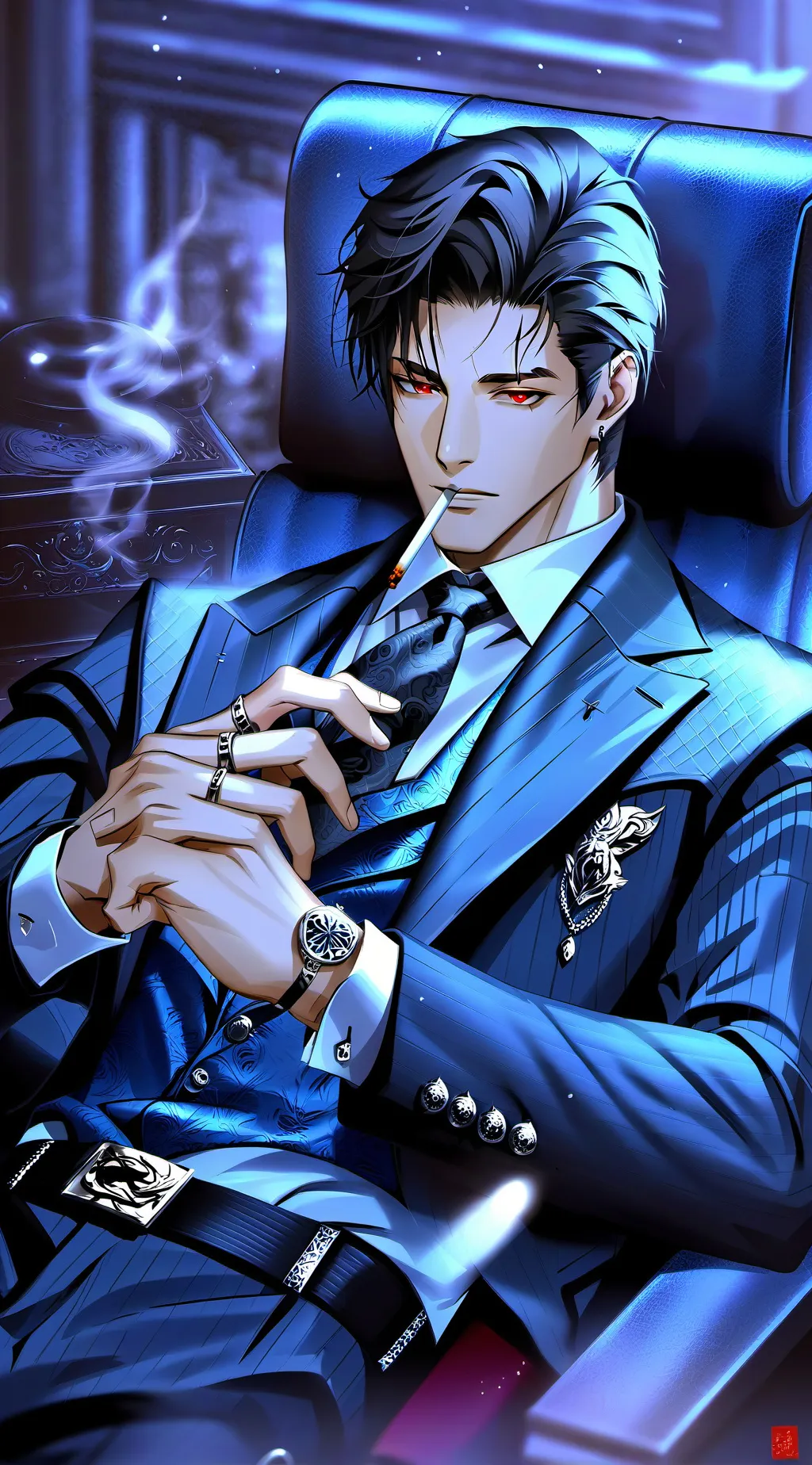 ai character: Jason  background