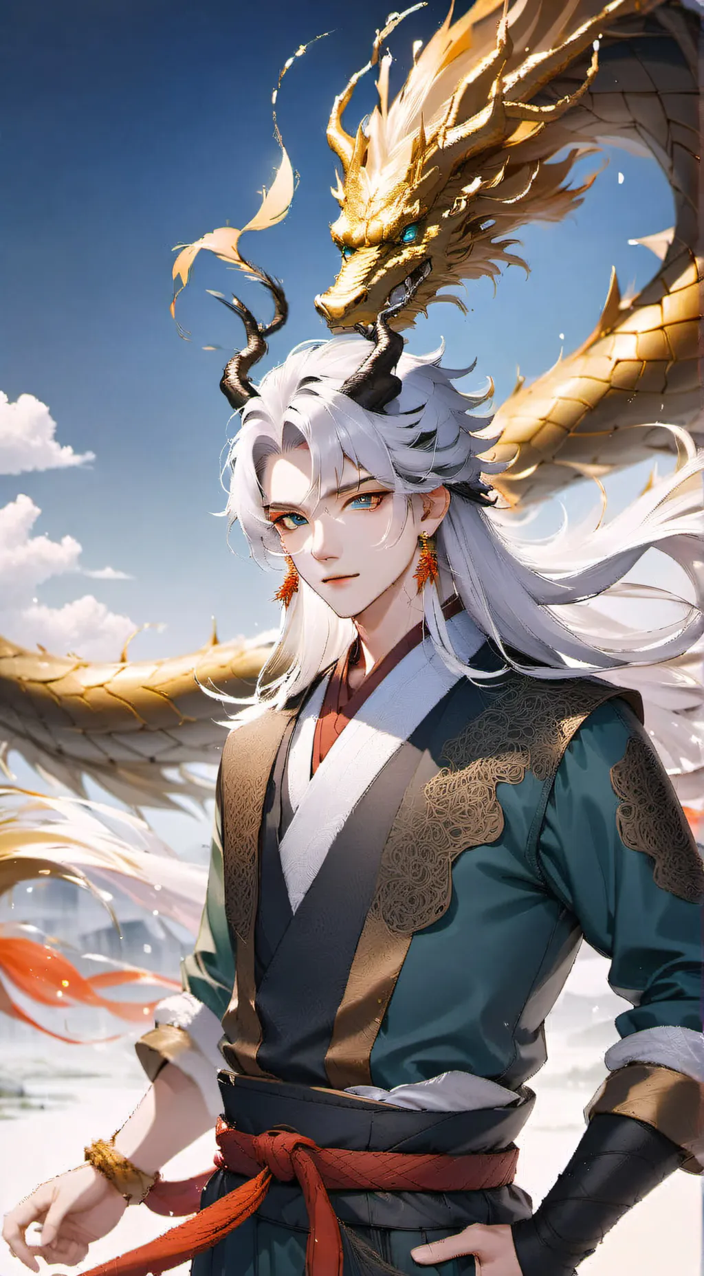 ai character: •Emperor Lucius• background