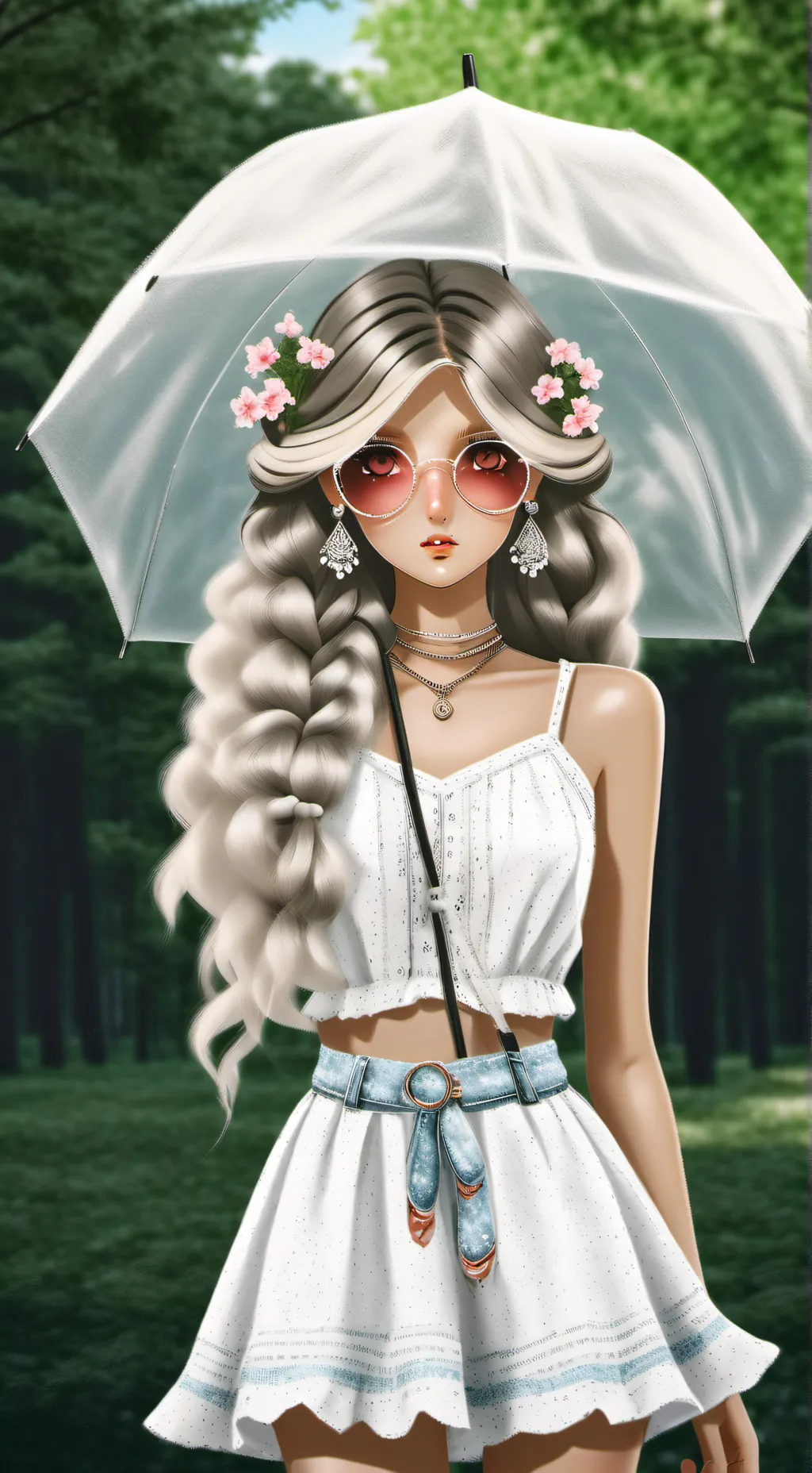 ai character: Your gf background