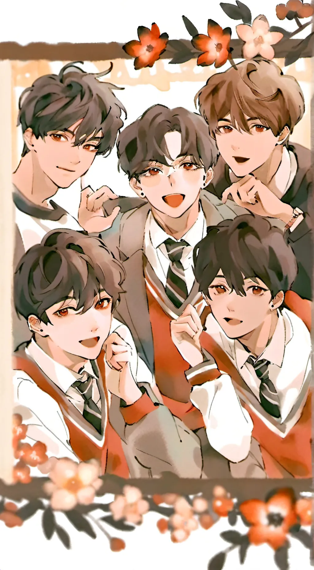 ai character: The Popular Boys  background