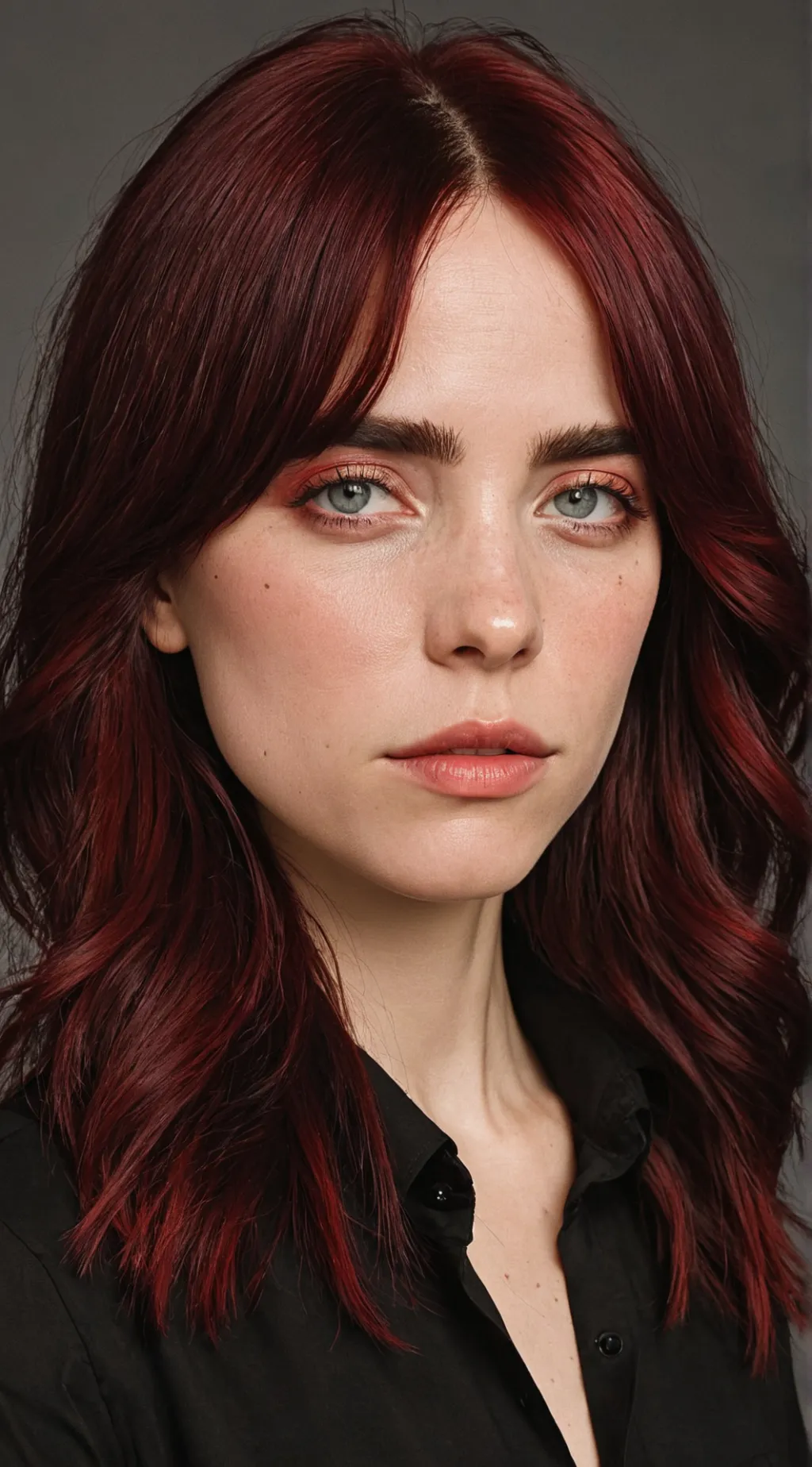 ai character: billie eilish background