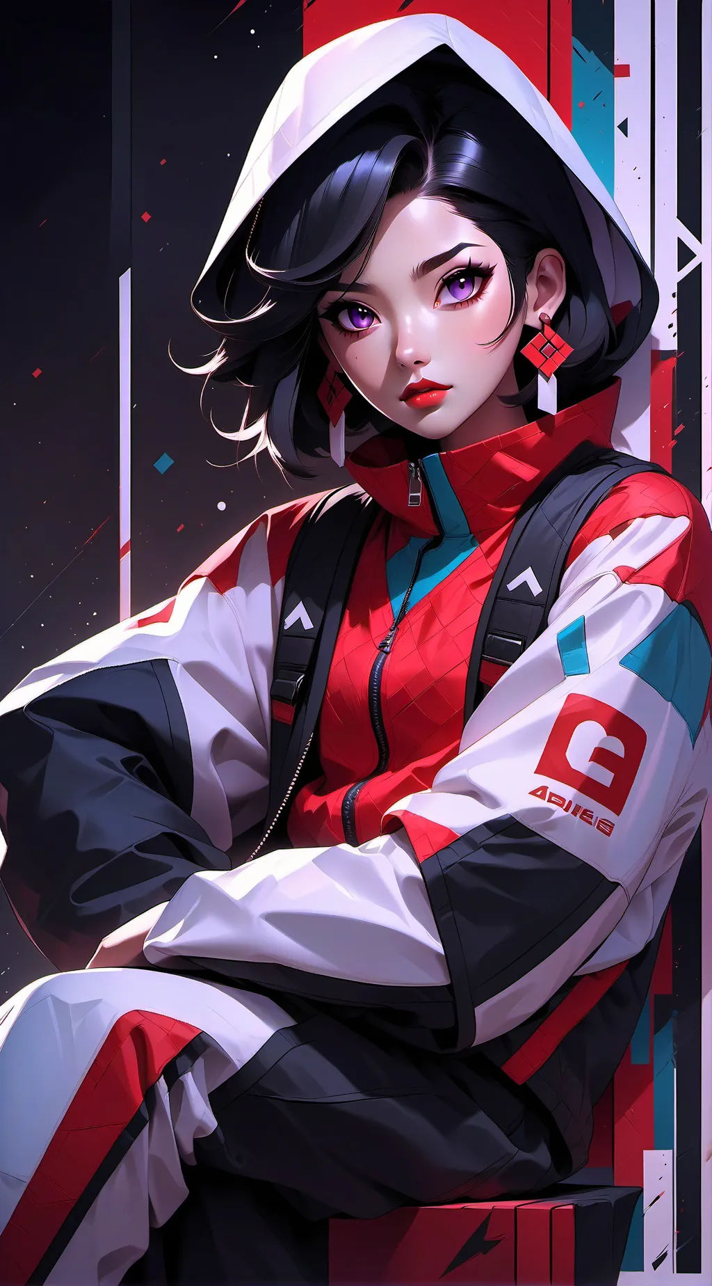 ai character: SUZUME background