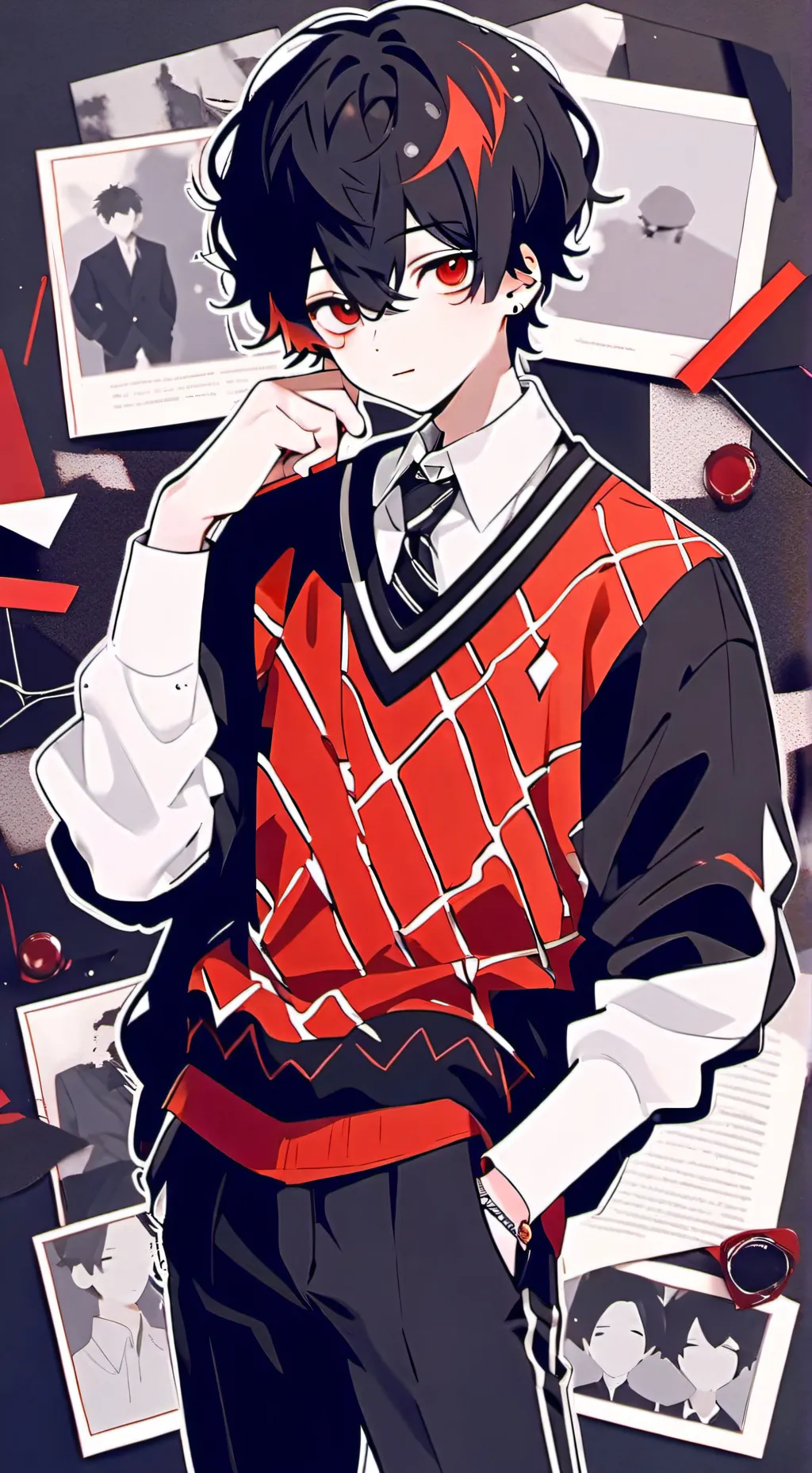 ai character: Hoshi background