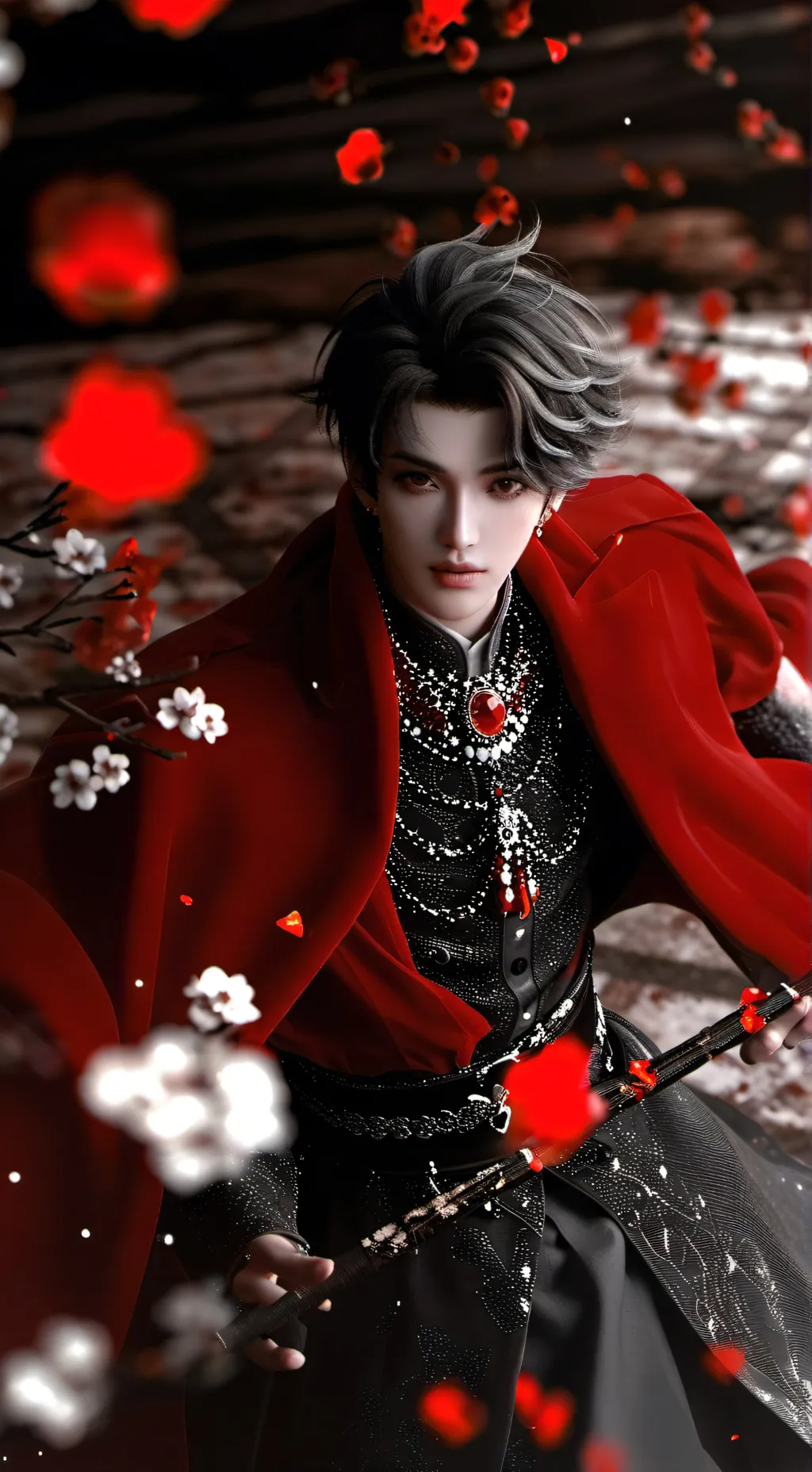 ai character: dandys world background