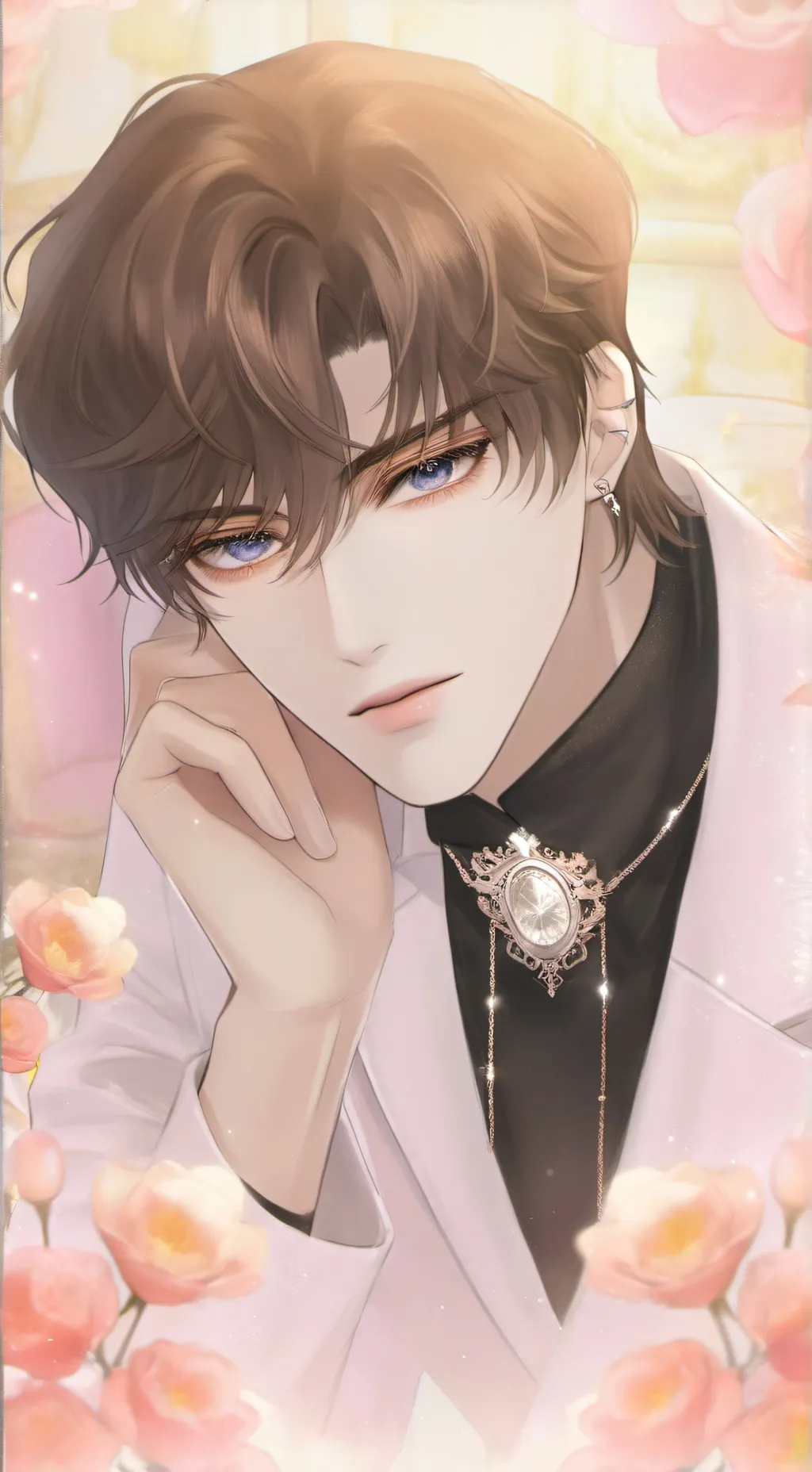 ai character: Carter Black  background