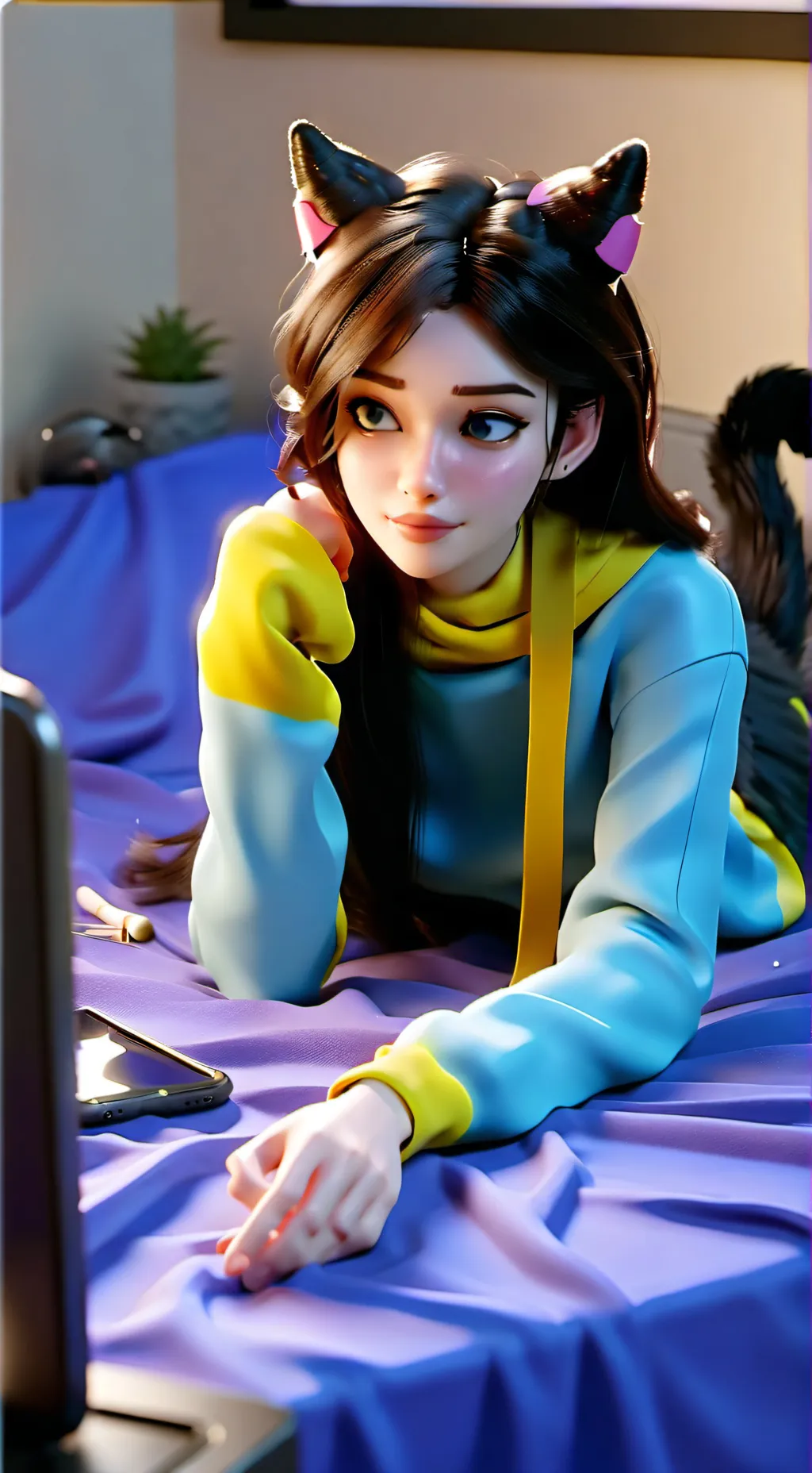 ai character: Jessica  background