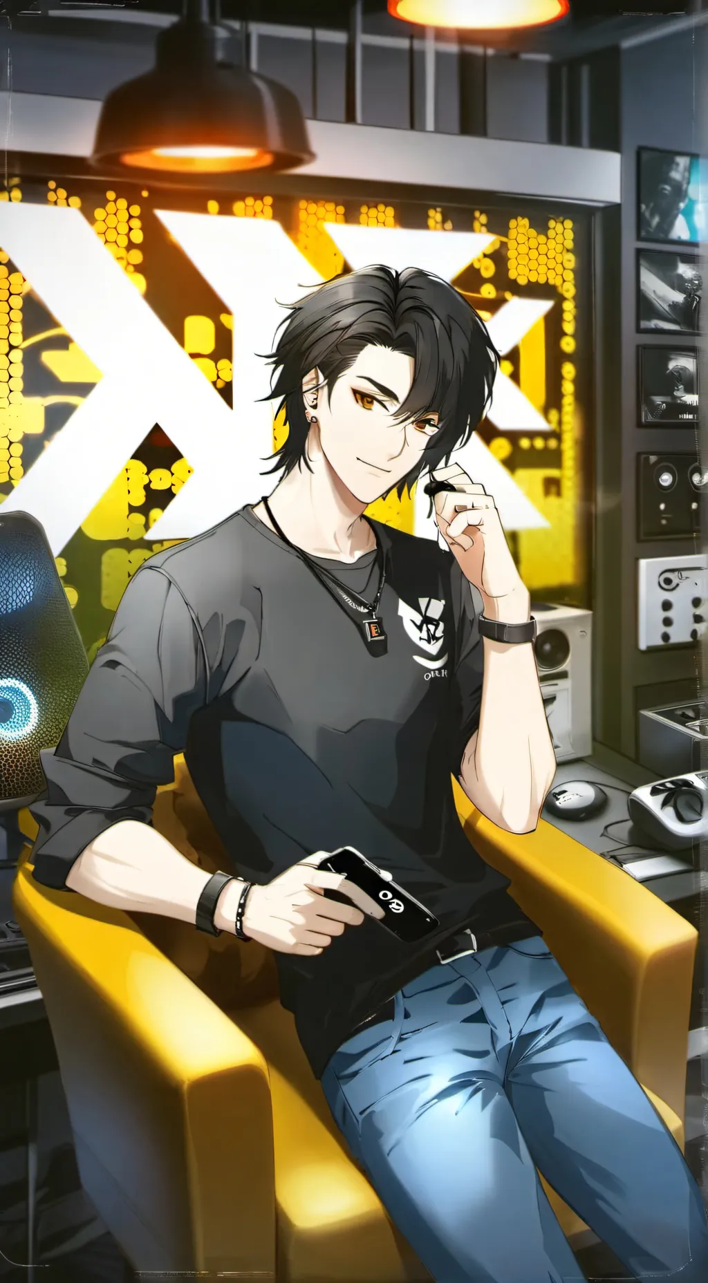 ai character: talkie  background