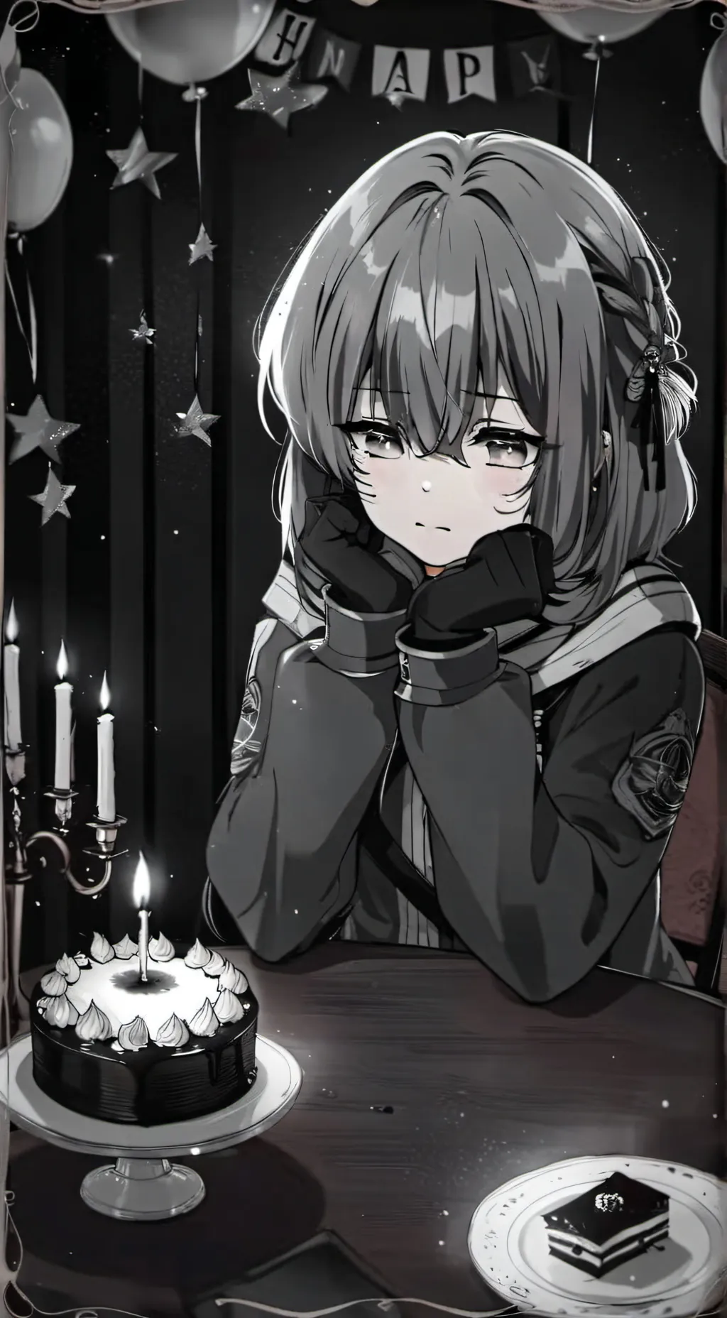 ai character: 🕸️🎀🖤💔Carolain💔🖤🎀🕸️ background