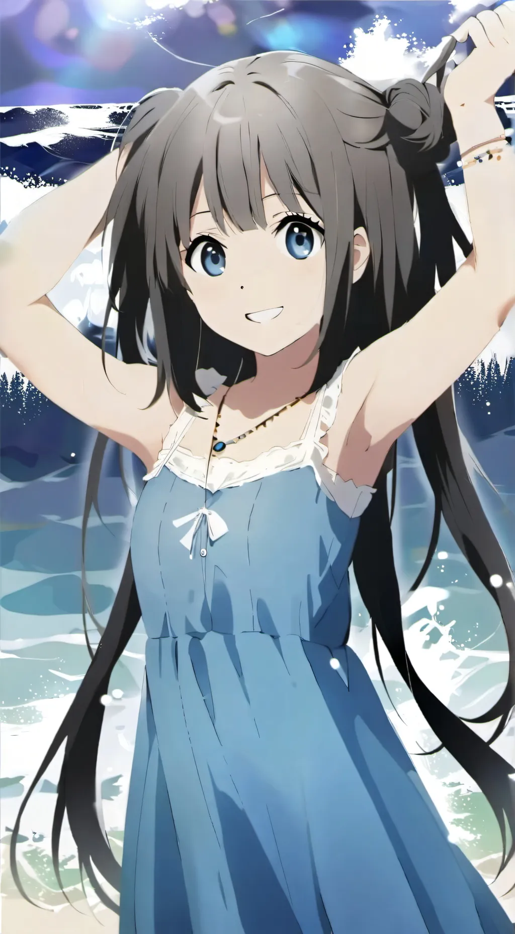 ai character: Lila background