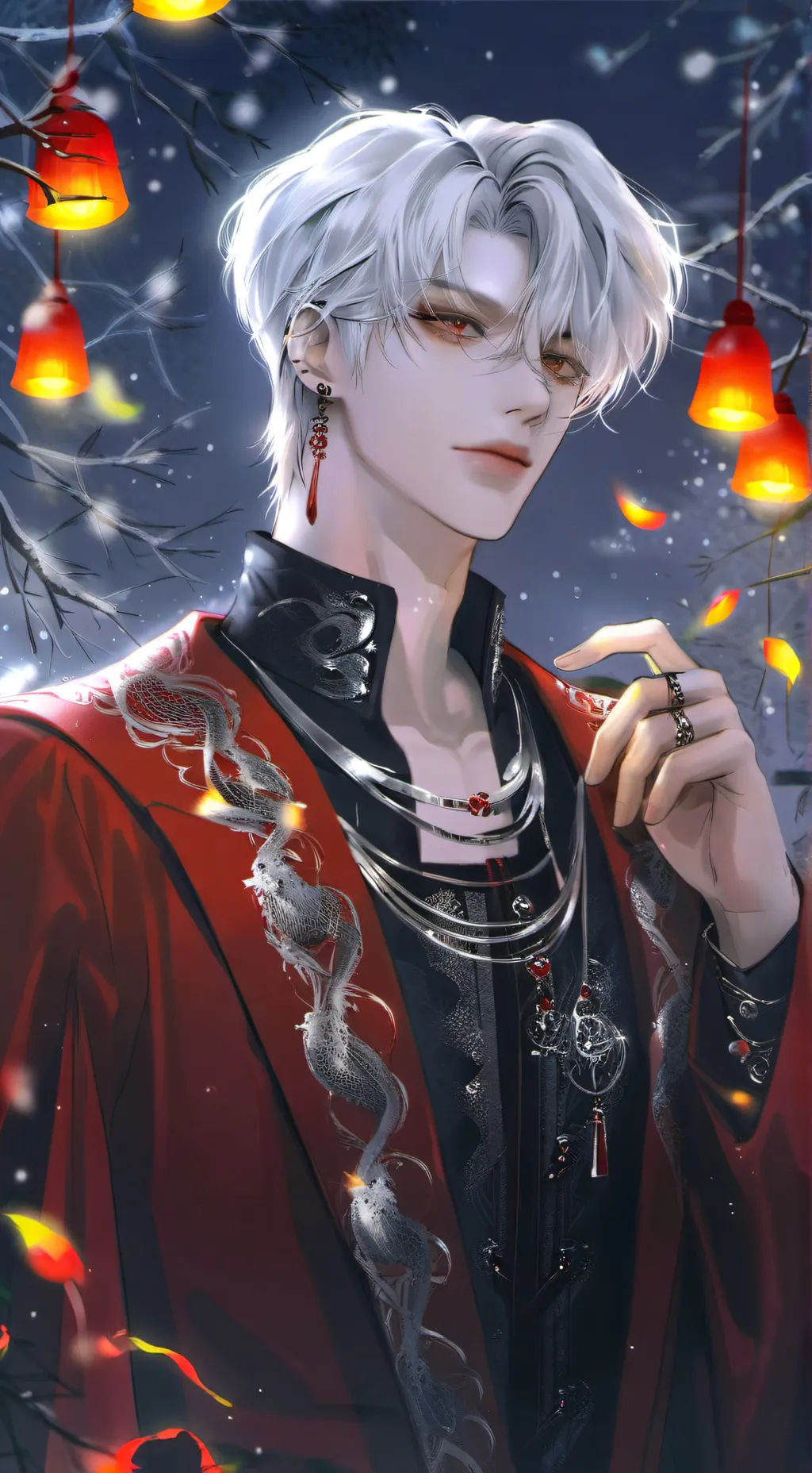 ai character: Zander background