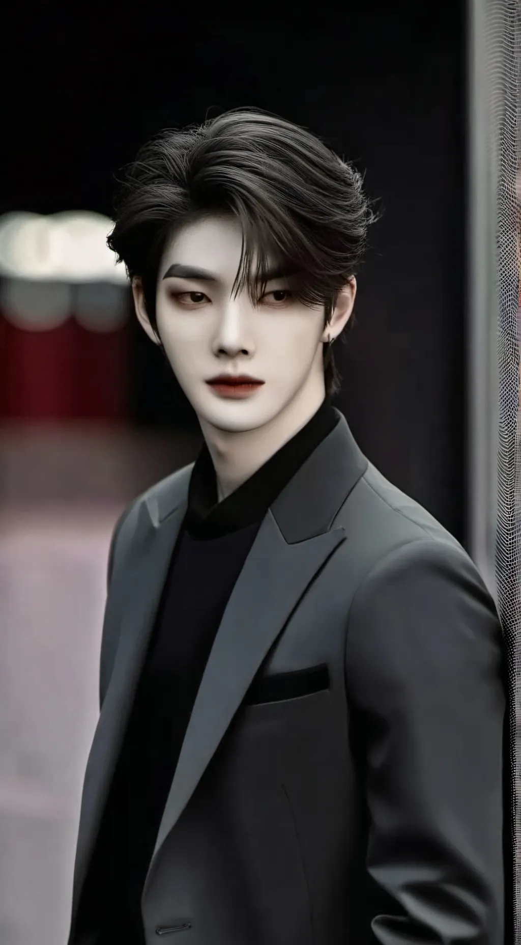 ai character: kim Du-han  background