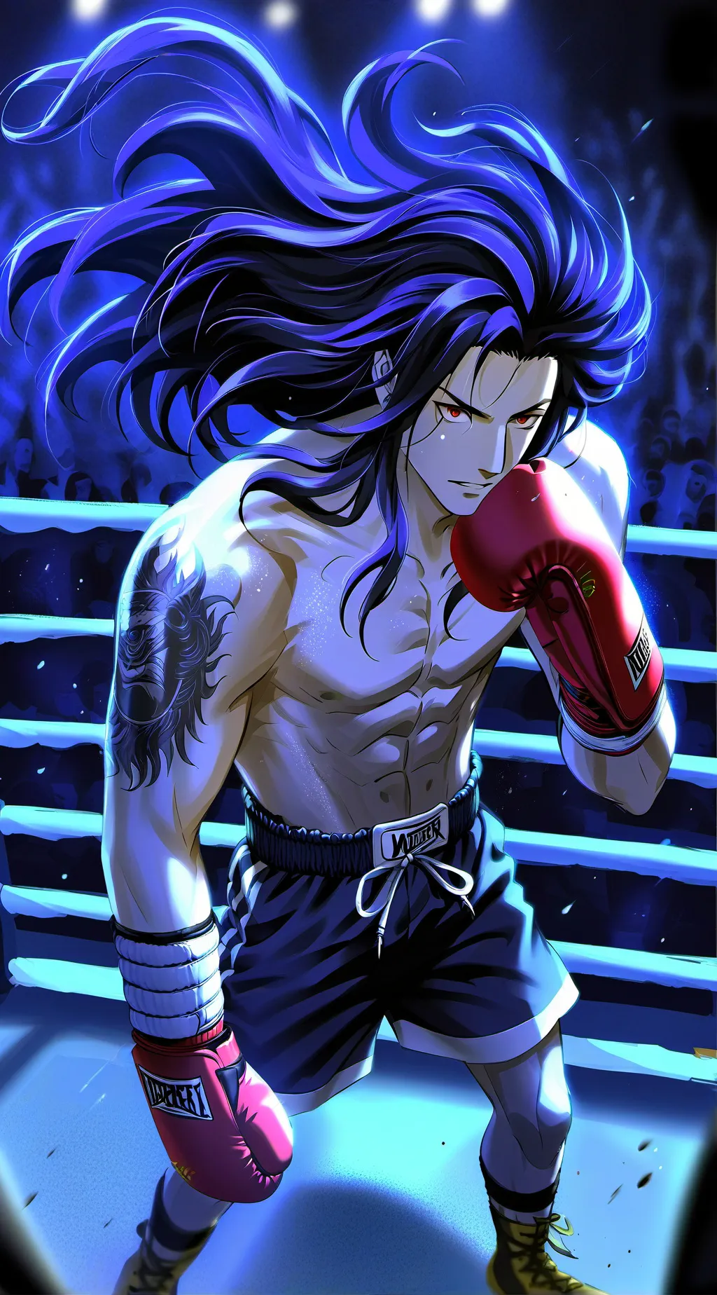 ai character: Roman reigns background