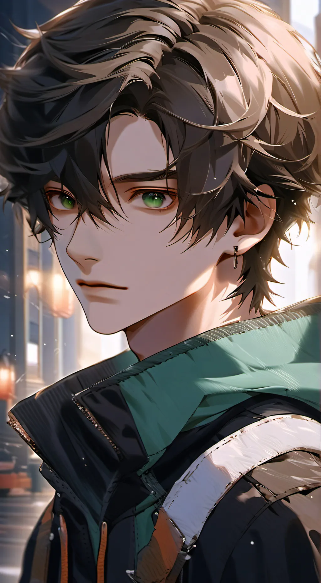 ai character: Hunter background